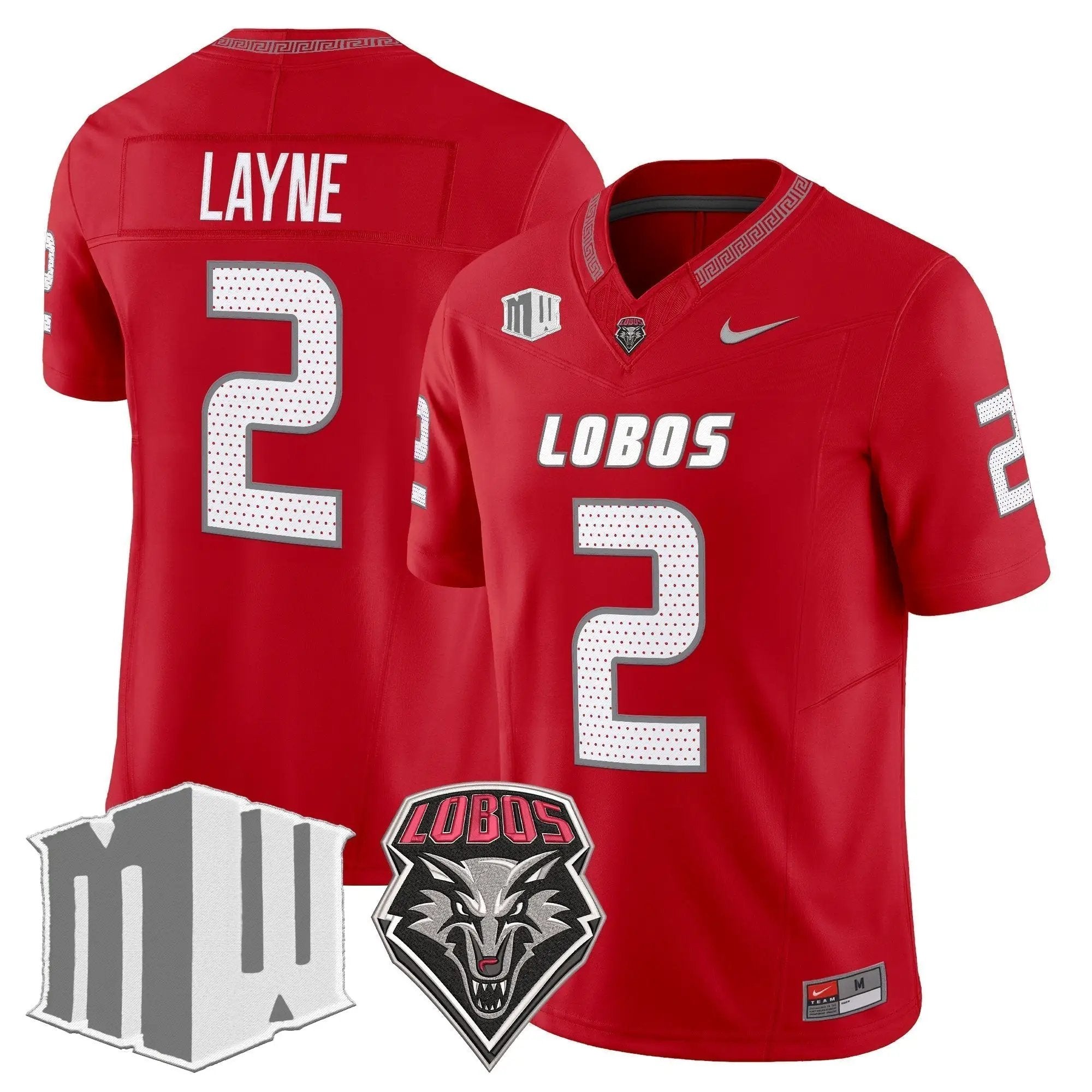 New Mexico Lobos 2025 Vapor Limited Jersey by New Mexico Lobos