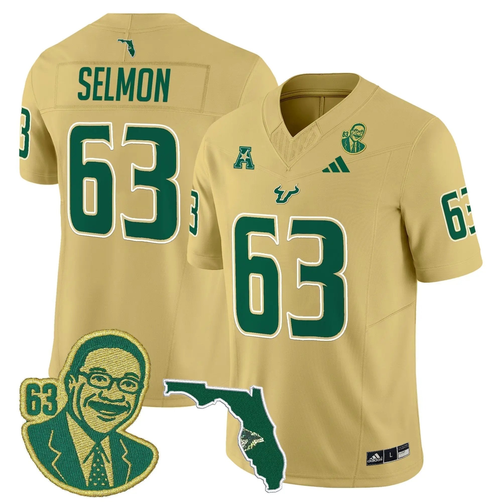 South Florida Bulls 'Lee Roy Selmon Legacy Edition' Vapor Limited Jersey by South Florida Bulls