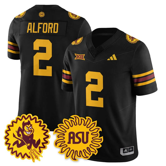 Arizona State Sun Devils 1975 Throwback Uniform - All Stitched by Arizona State Sun Devils