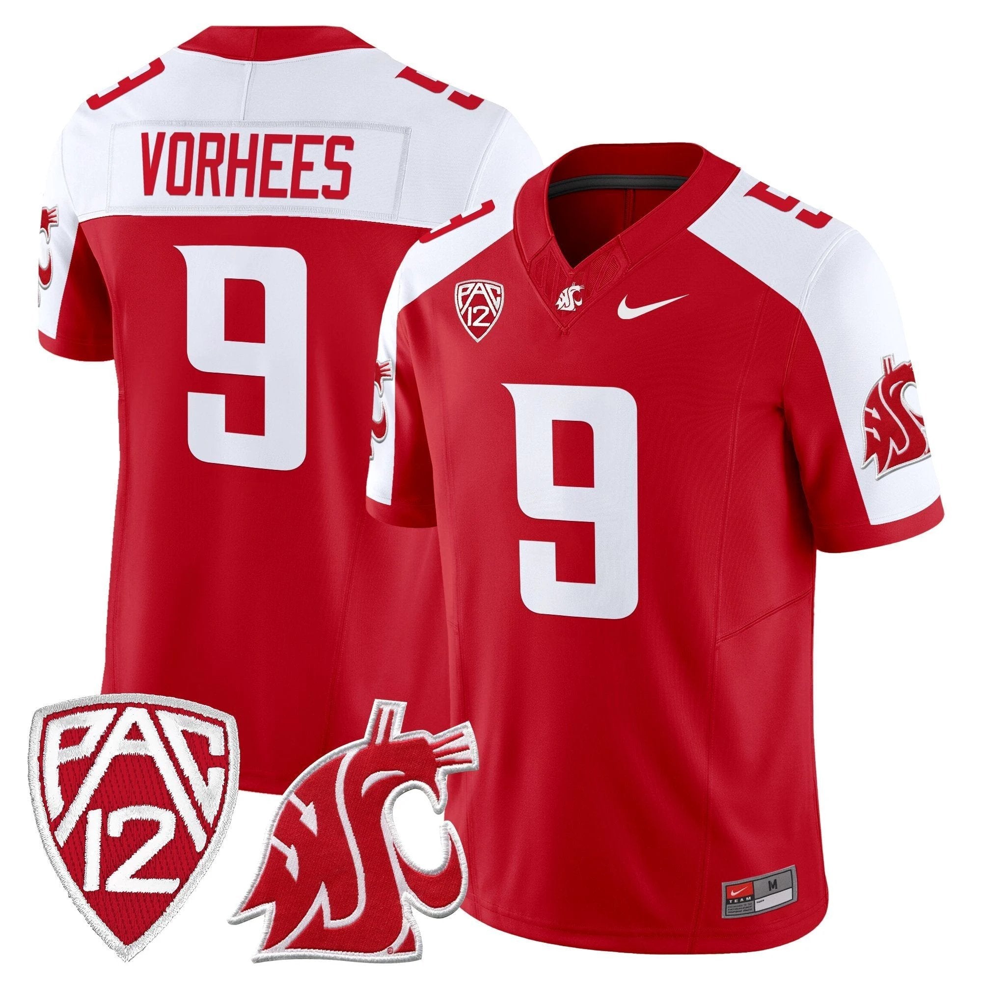 Washington State Cougars 2025 Vapor Limited Jersey - All Stitched by Washington State Cougars
