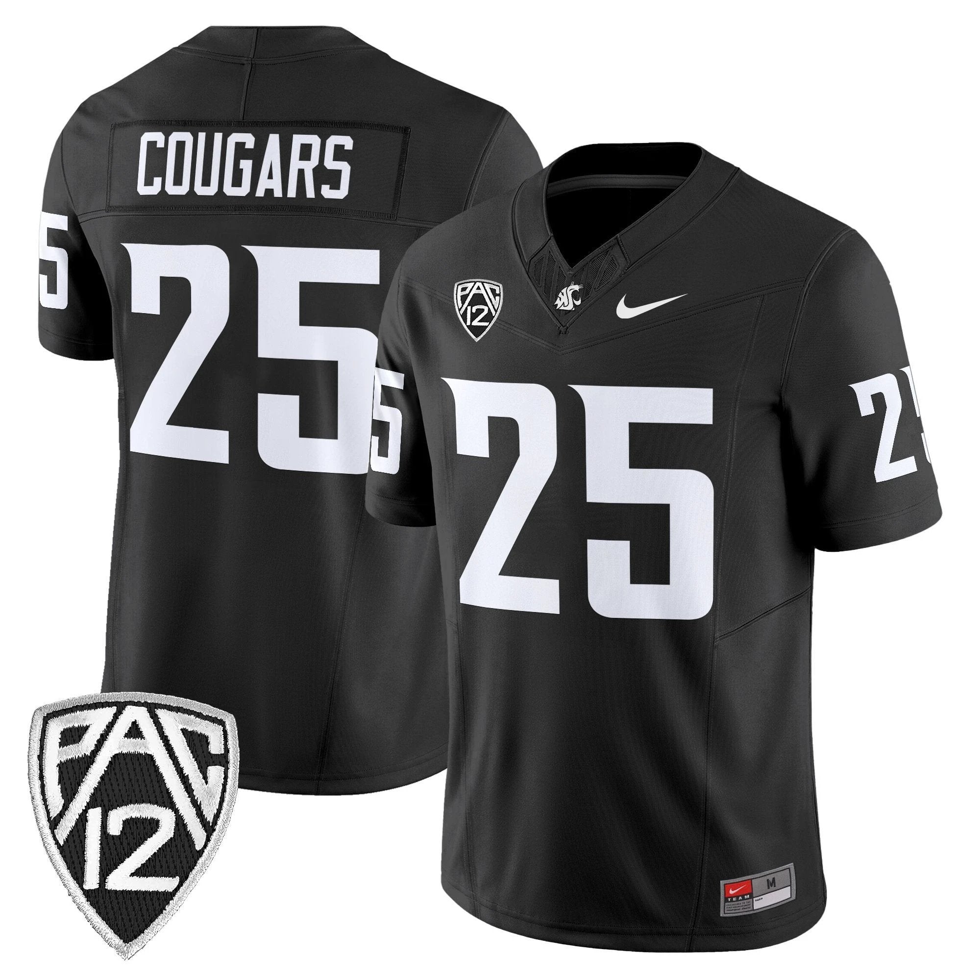 Washington State Cougars 2025 Vapor Limited Jersey - All Stitched by Washington State Cougars