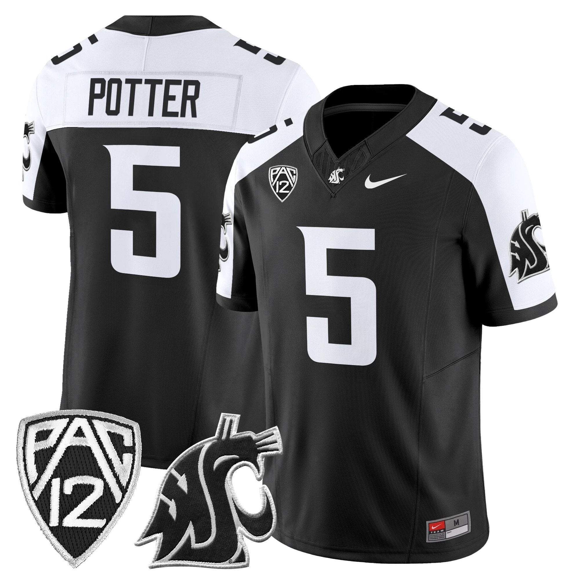 Washington State Cougars 2025 Vapor Limited Jersey - All Stitched by Washington State Cougars