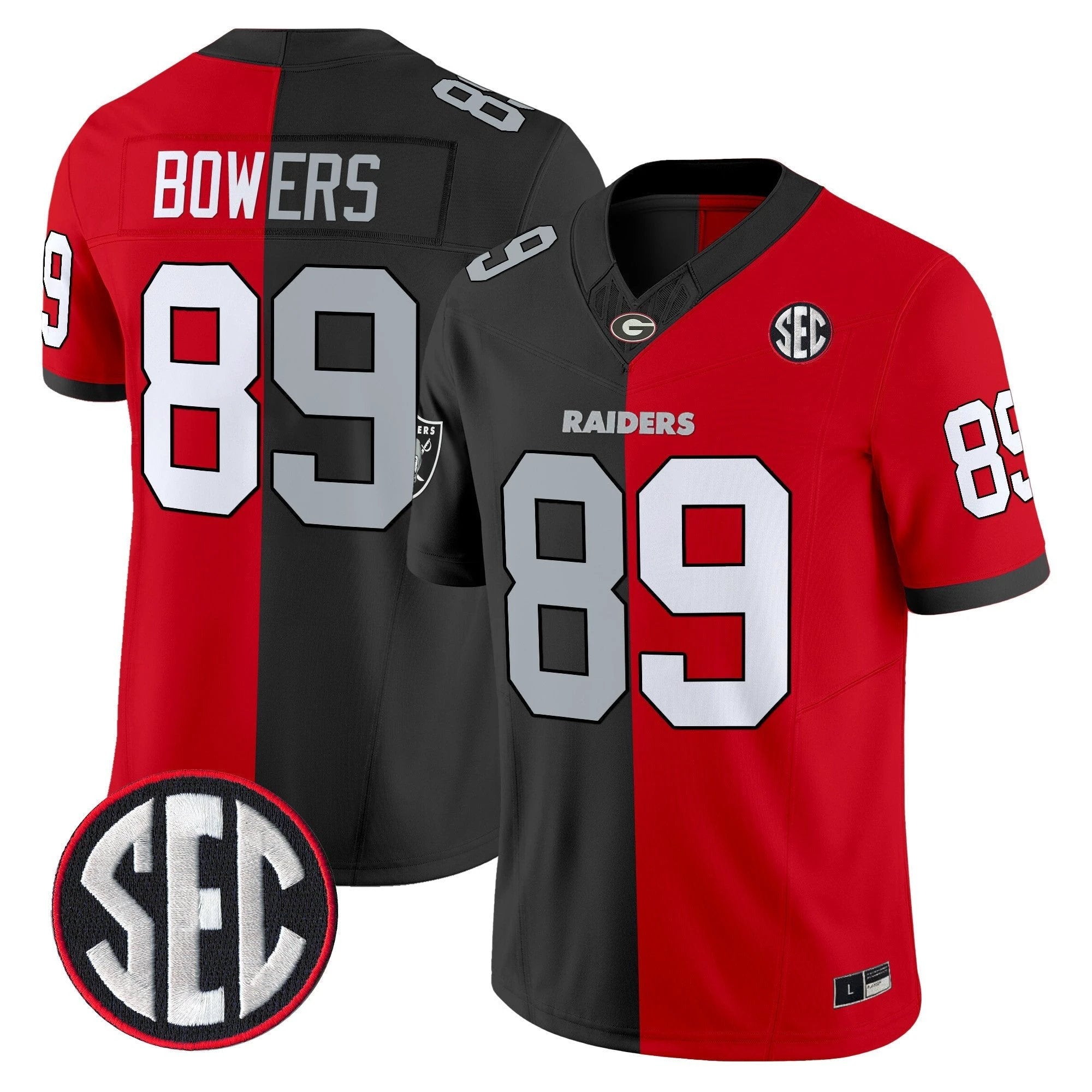 Brock Bowers Split Vapor Limited Jersey - All Stitched by Brock Bowers