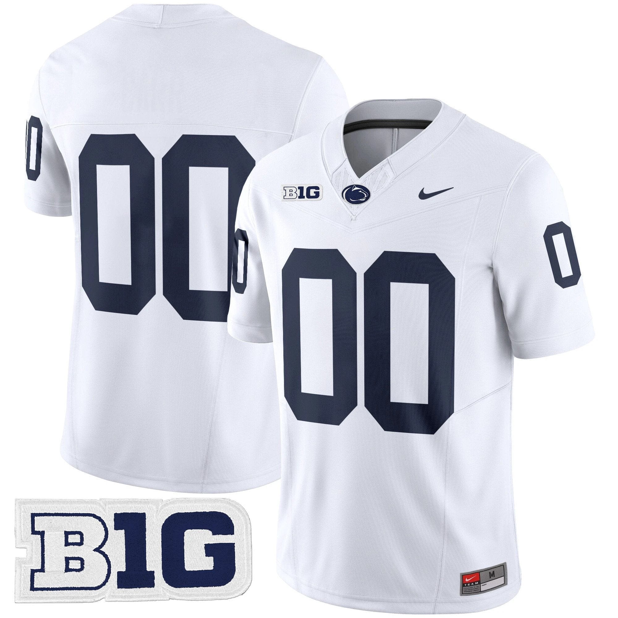Penn State Nittany Lions 2025 Vapor Limited Custom Jersey V2 - All Stitched by Penn State Nittany Lions