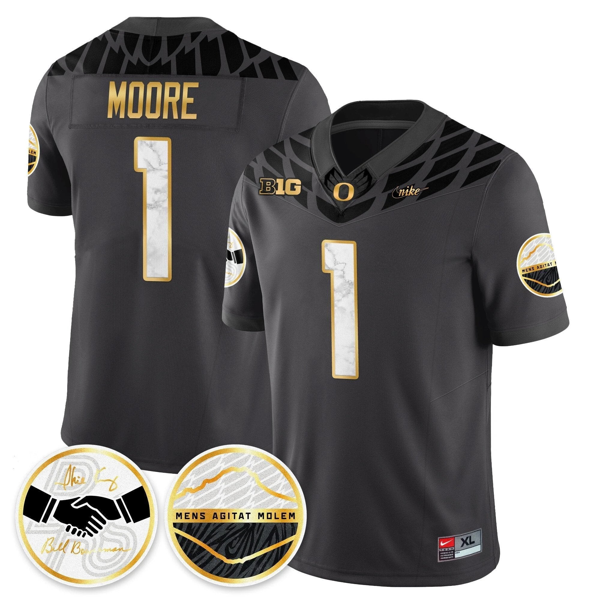 Oregon Ducks 2025 "Shoe Duck" Jersey V1 - All Stitched by Oregon Ducks