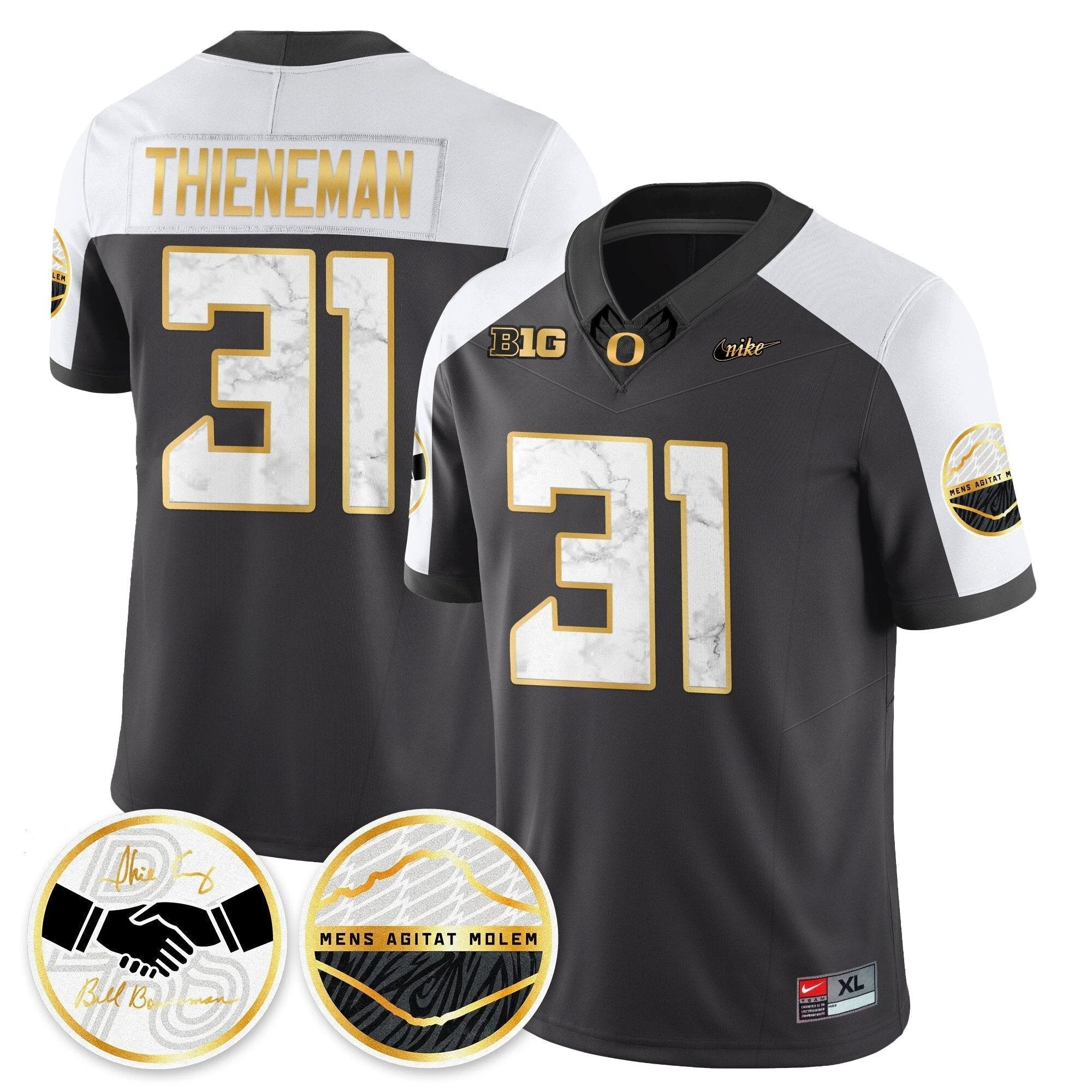 Oregon Ducks 2025 "Shoe Duck" Jersey V1 - All Stitched by Oregon Ducks