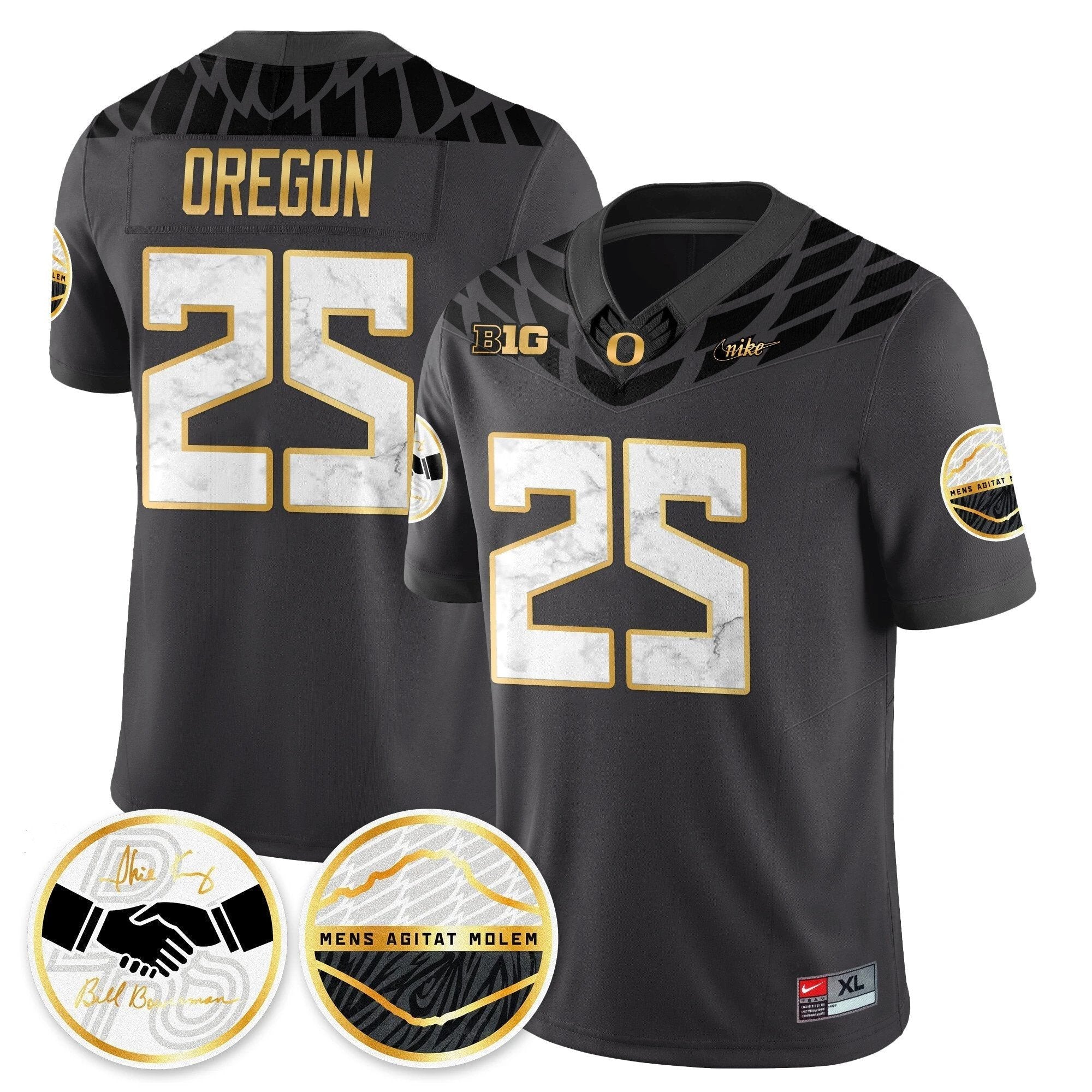 Oregon Ducks 2025 "Shoe Duck" Jersey V1 - All Stitched by Oregon Ducks