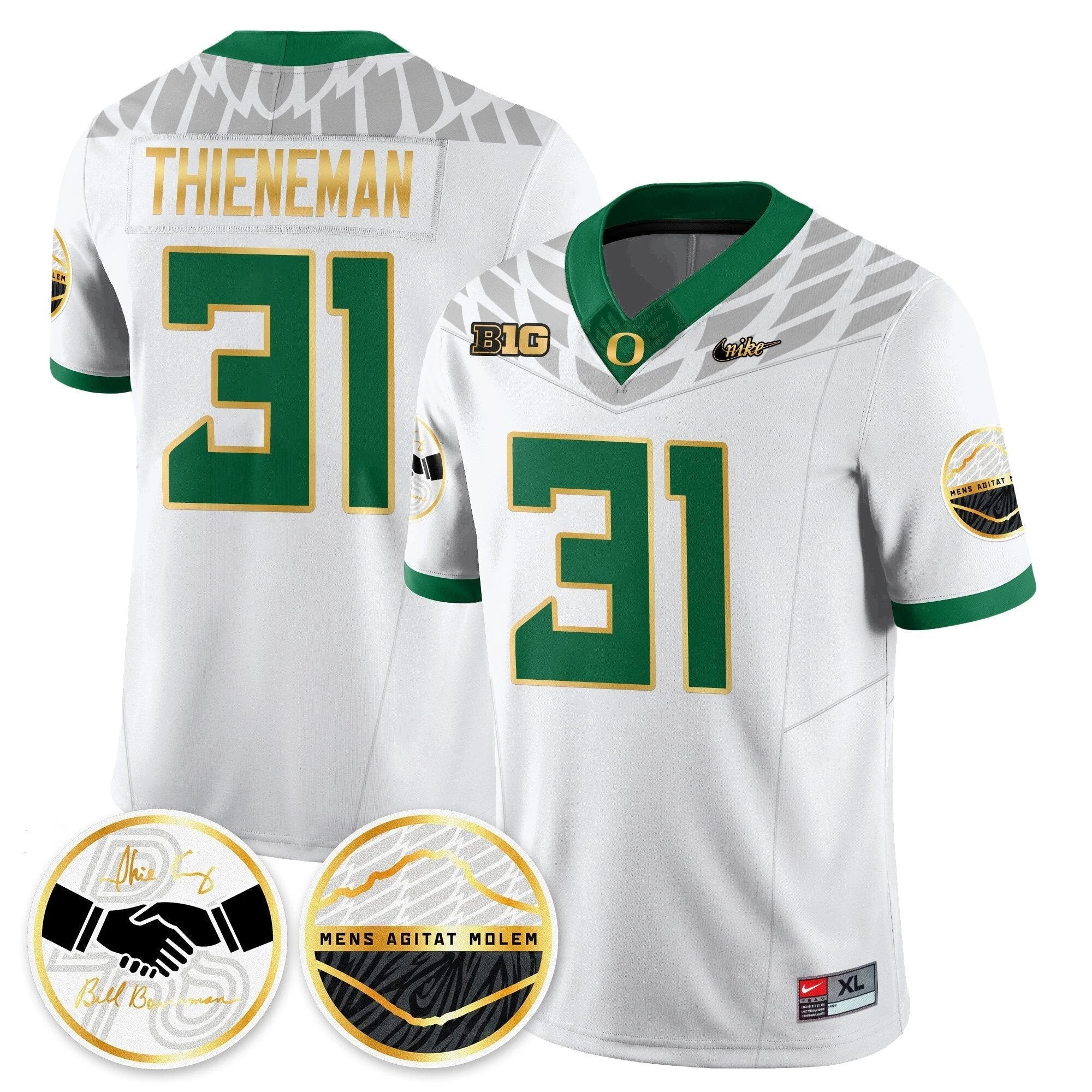 Oregon Ducks 2025 "Shoe Duck" Jersey V1 - All Stitched by Oregon Ducks