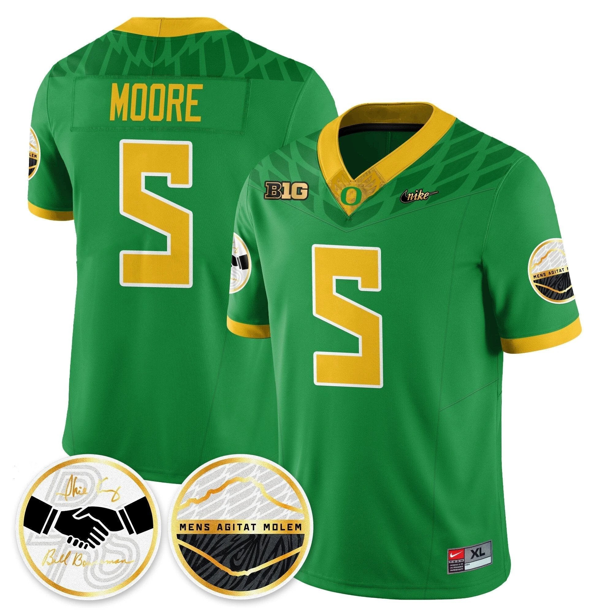 Oregon Ducks 2025 "Shoe Duck" Jersey V1 - All Stitched by Oregon Ducks