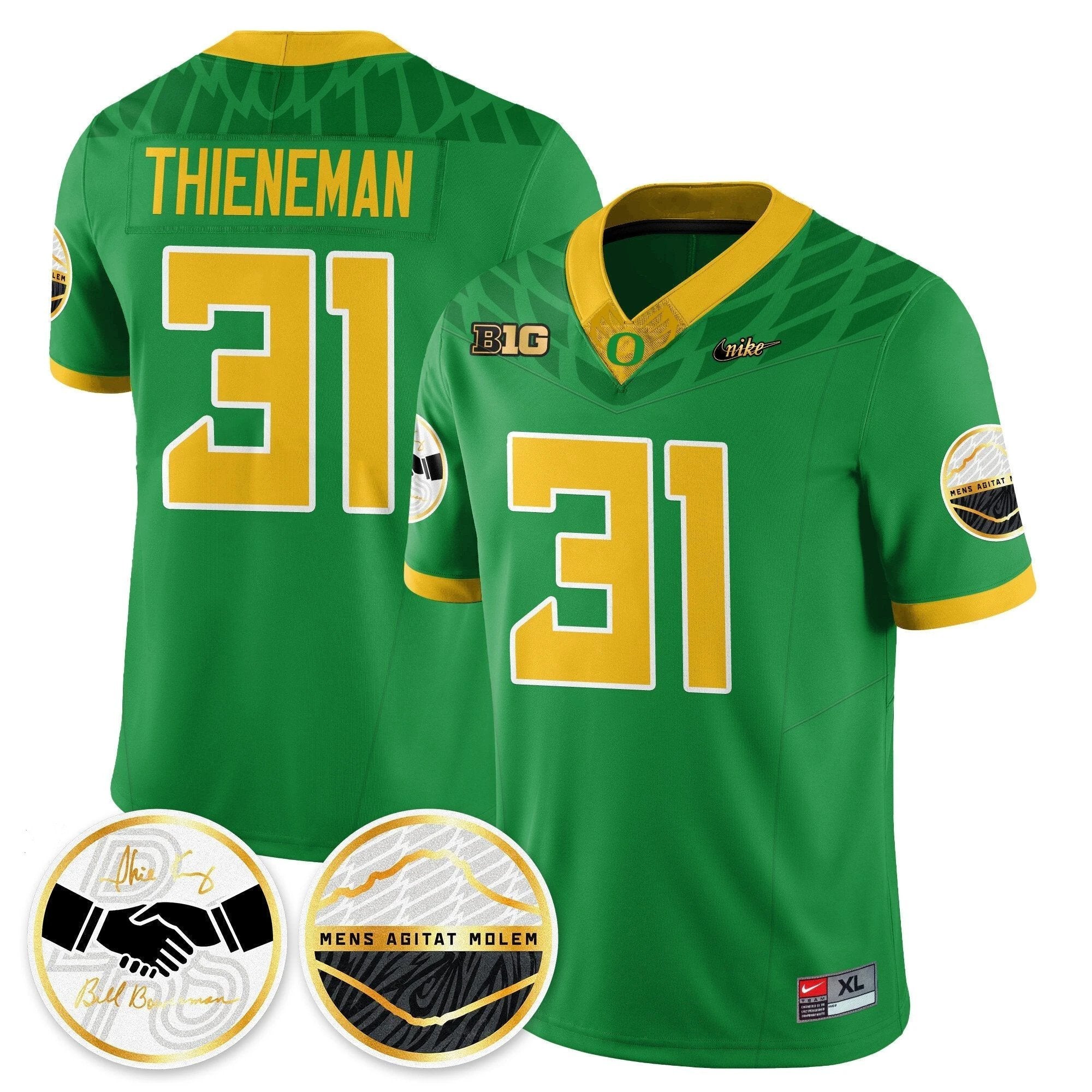 Oregon Ducks 2025 "Shoe Duck" Jersey V1 - All Stitched by Oregon Ducks