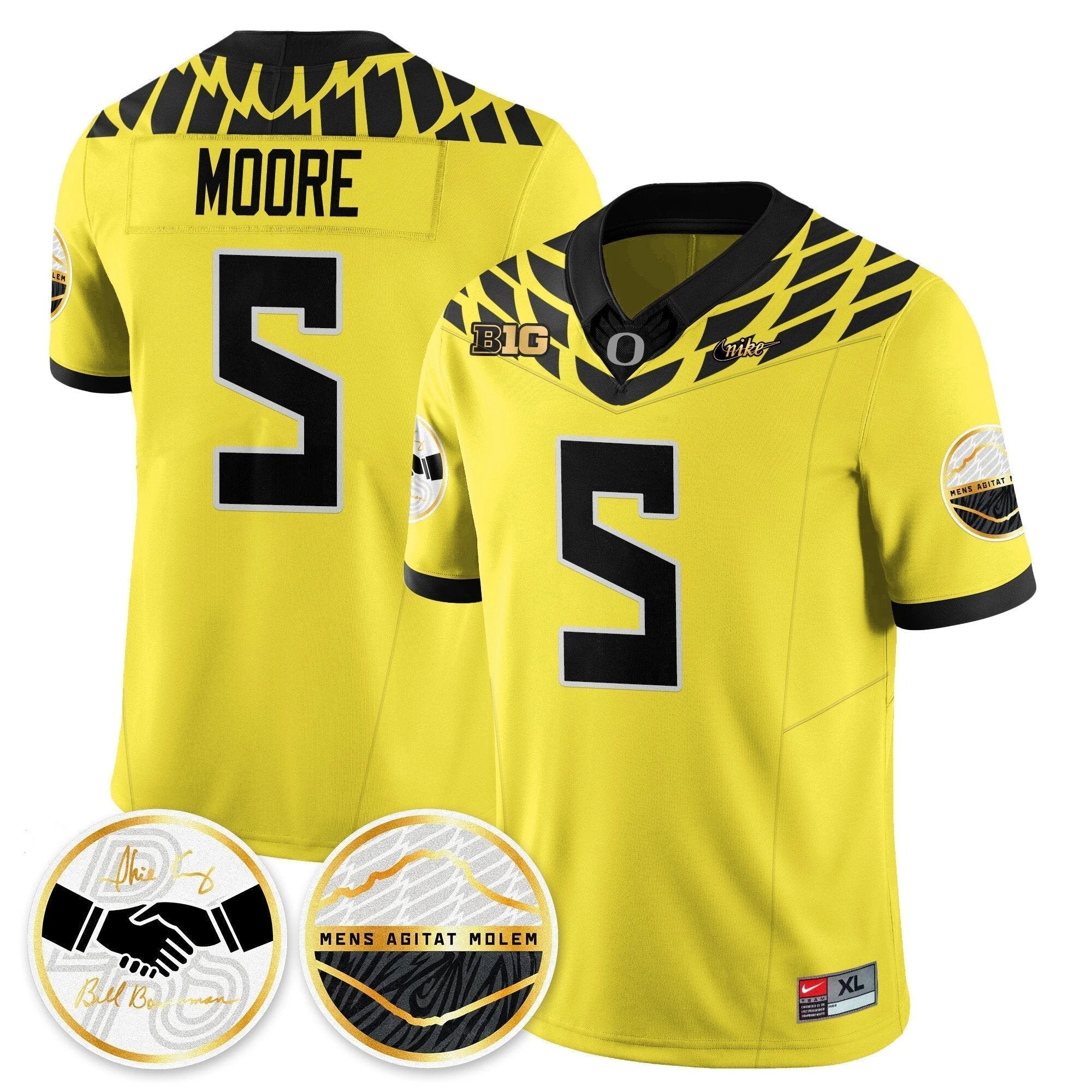 Oregon Ducks 2025 "Shoe Duck" Jersey V1 - All Stitched by Oregon Ducks