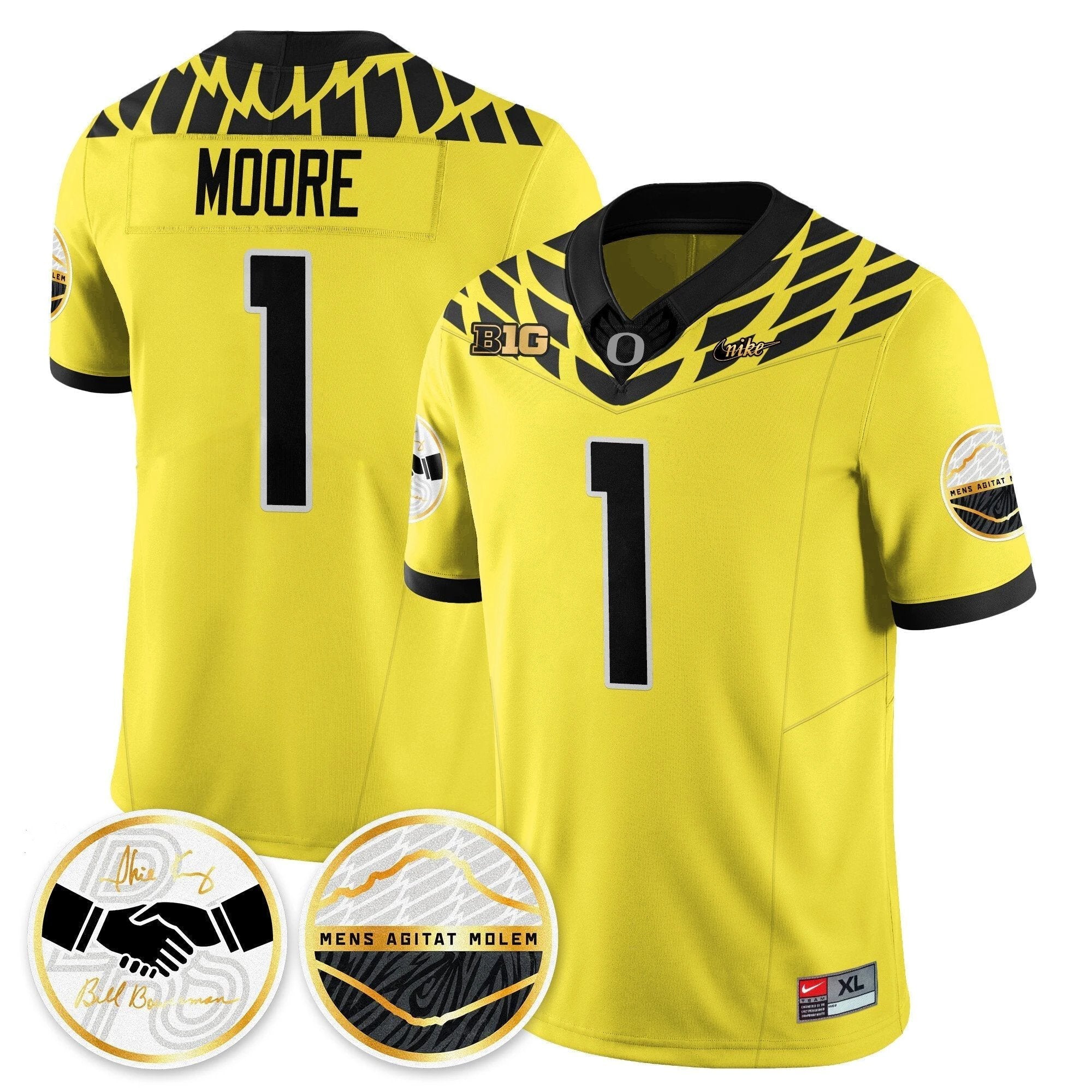 Oregon Ducks 2025 "Shoe Duck" Jersey V1 - All Stitched by Oregon Ducks