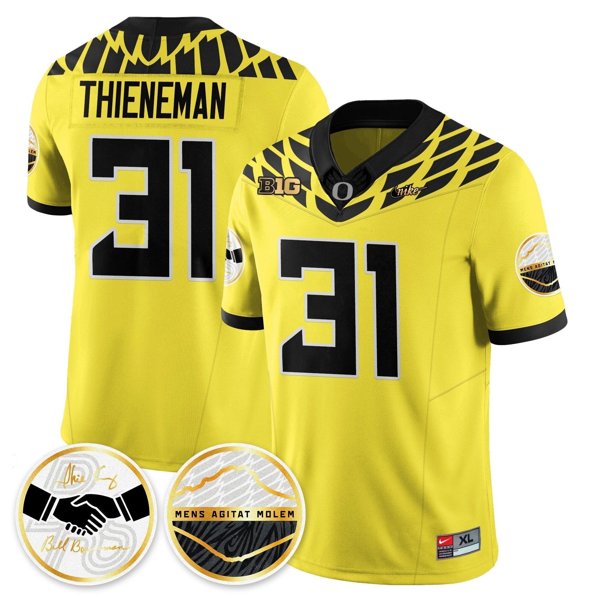 Oregon Ducks 2025 "Shoe Duck" Jersey V1 - All Stitched by Oregon Ducks