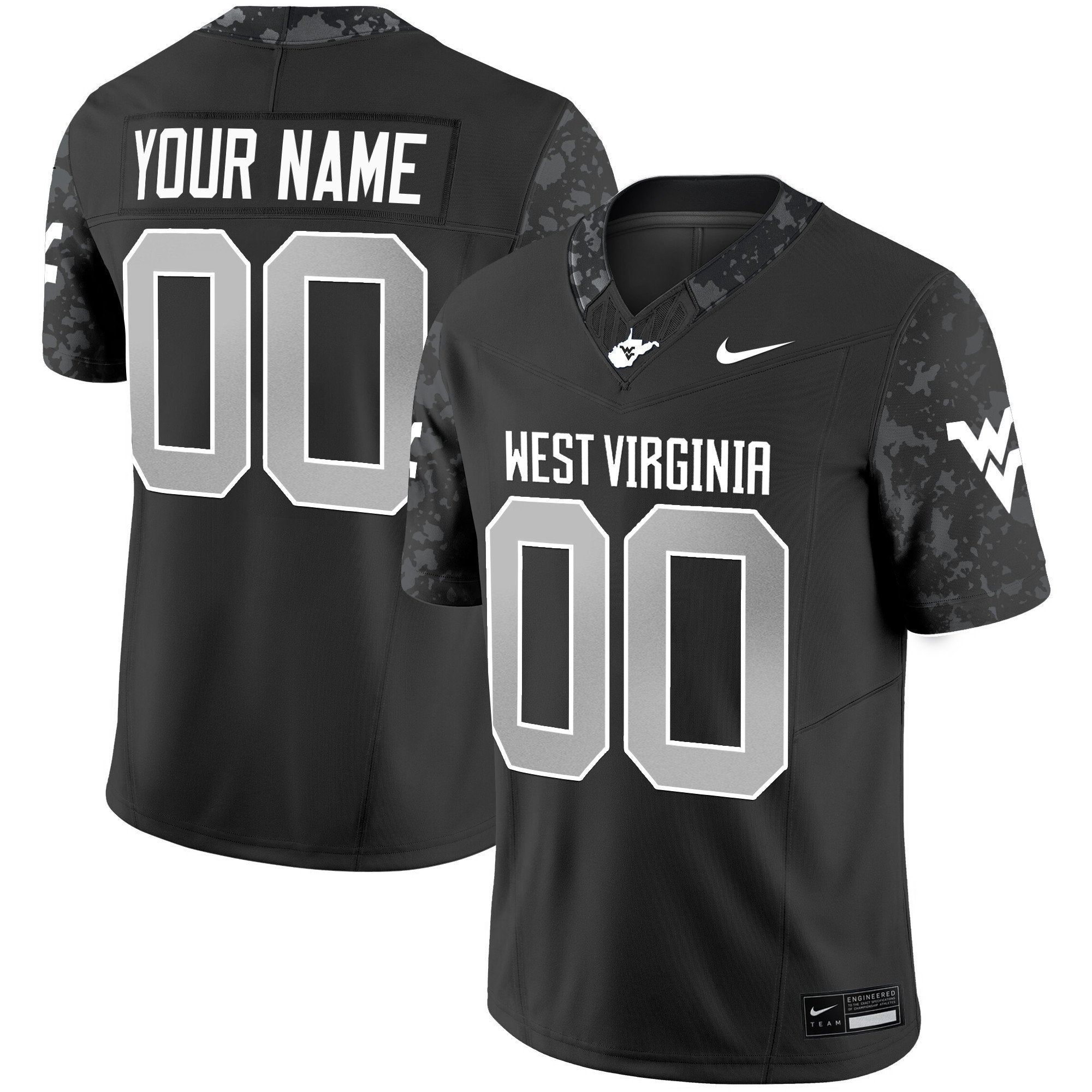 West Virginia Mountaineers 2025 Vapor Limited Custom Jersey - All Stitched by West Virginia Mountaineers