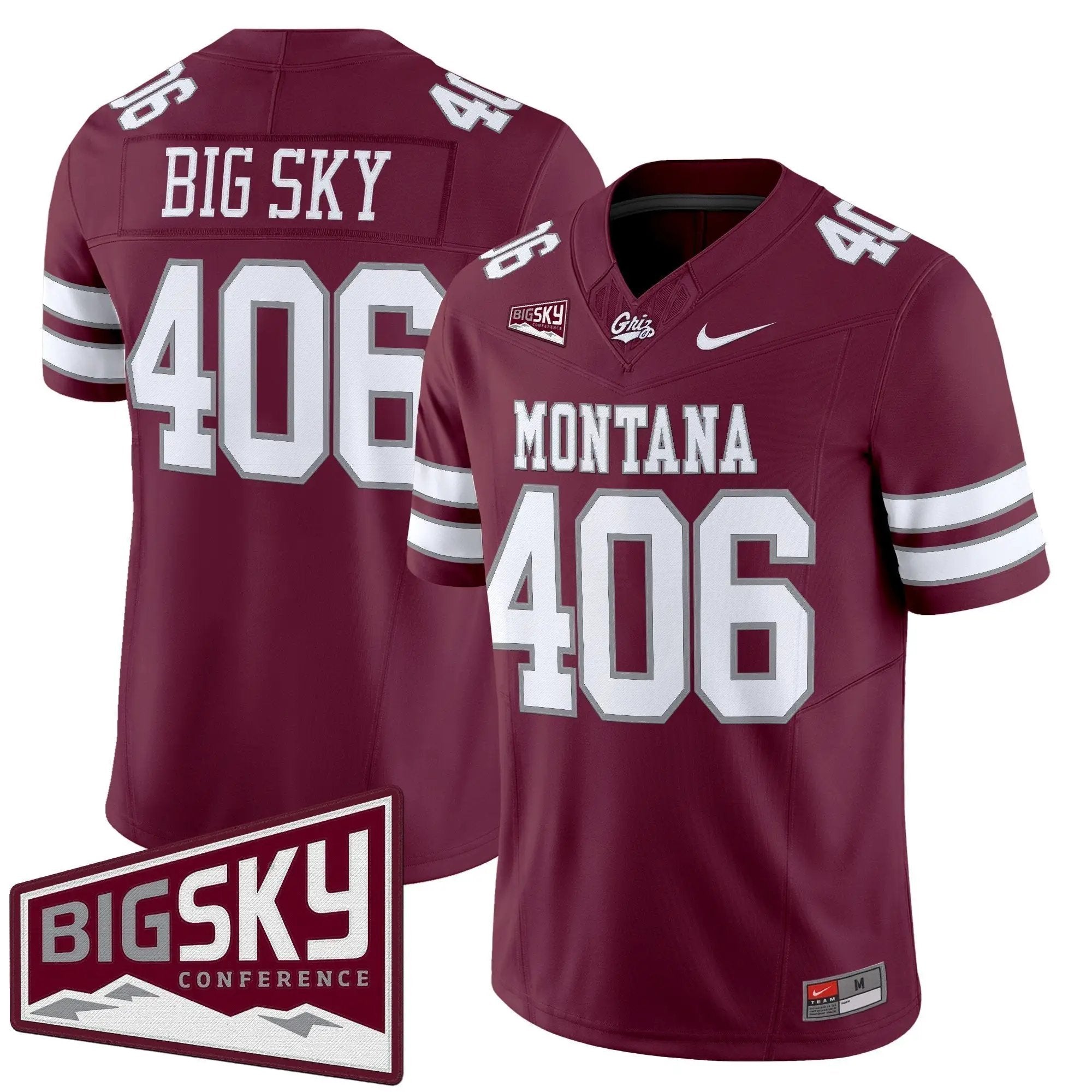 MG 2025 Vapor Limited Jersey by Montana Grizzlies