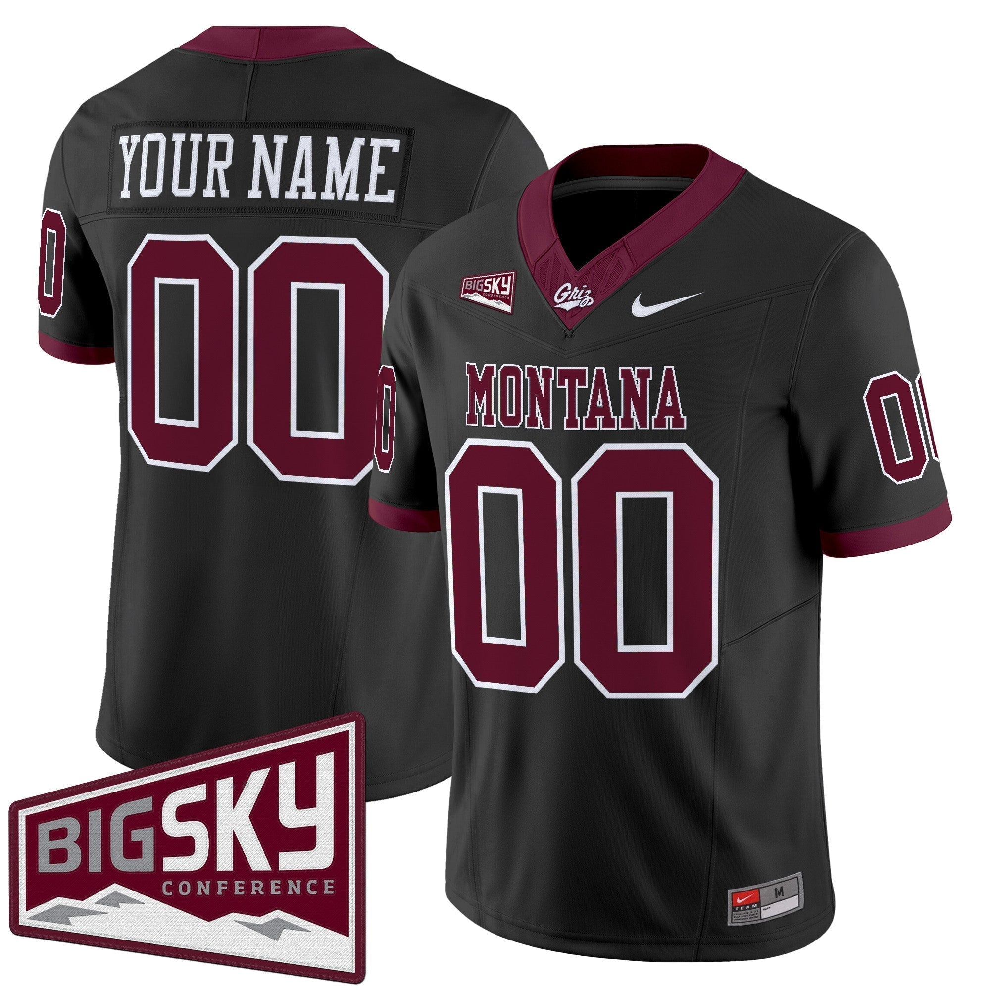 MG 2025 Vapor Limited Custom Jersey by Montana Grizzlies