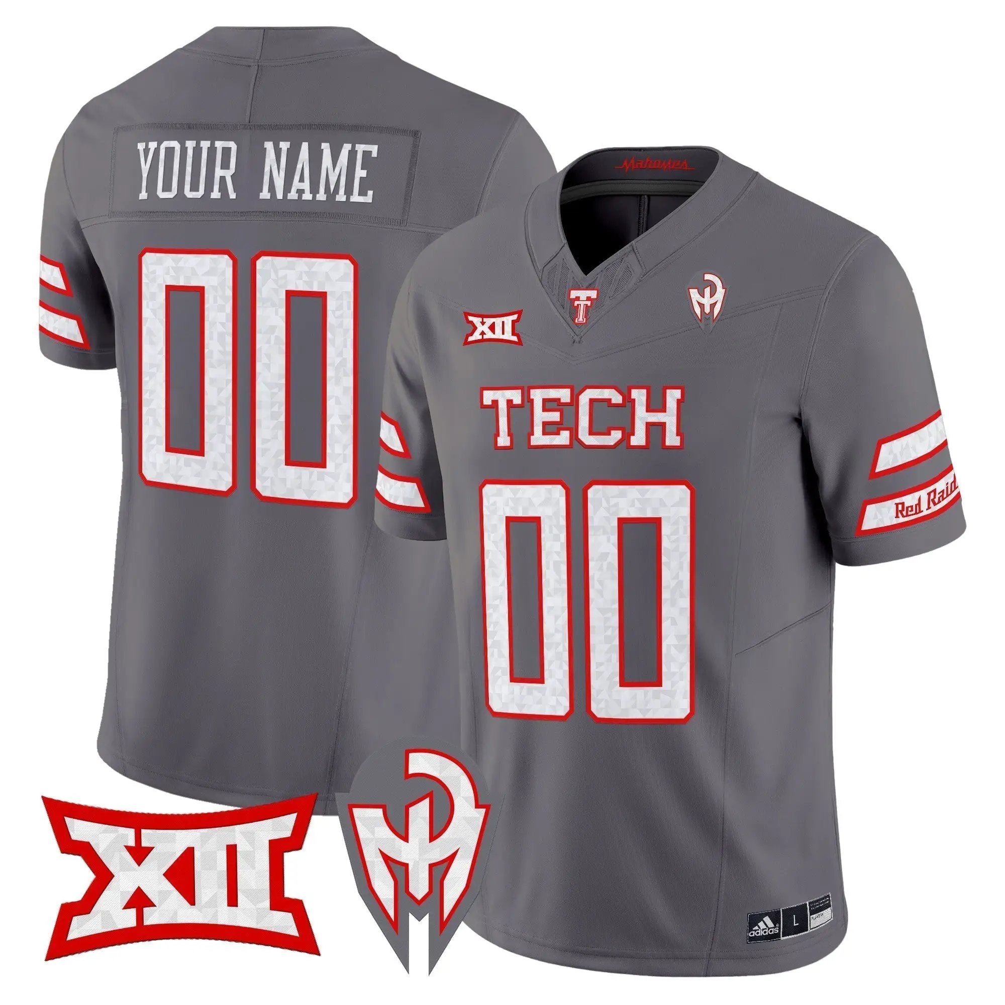 TTU 'Too Cold' Vapor Limited Custom Jersey - Mahomes Collection by Texas Tech Red Raiders