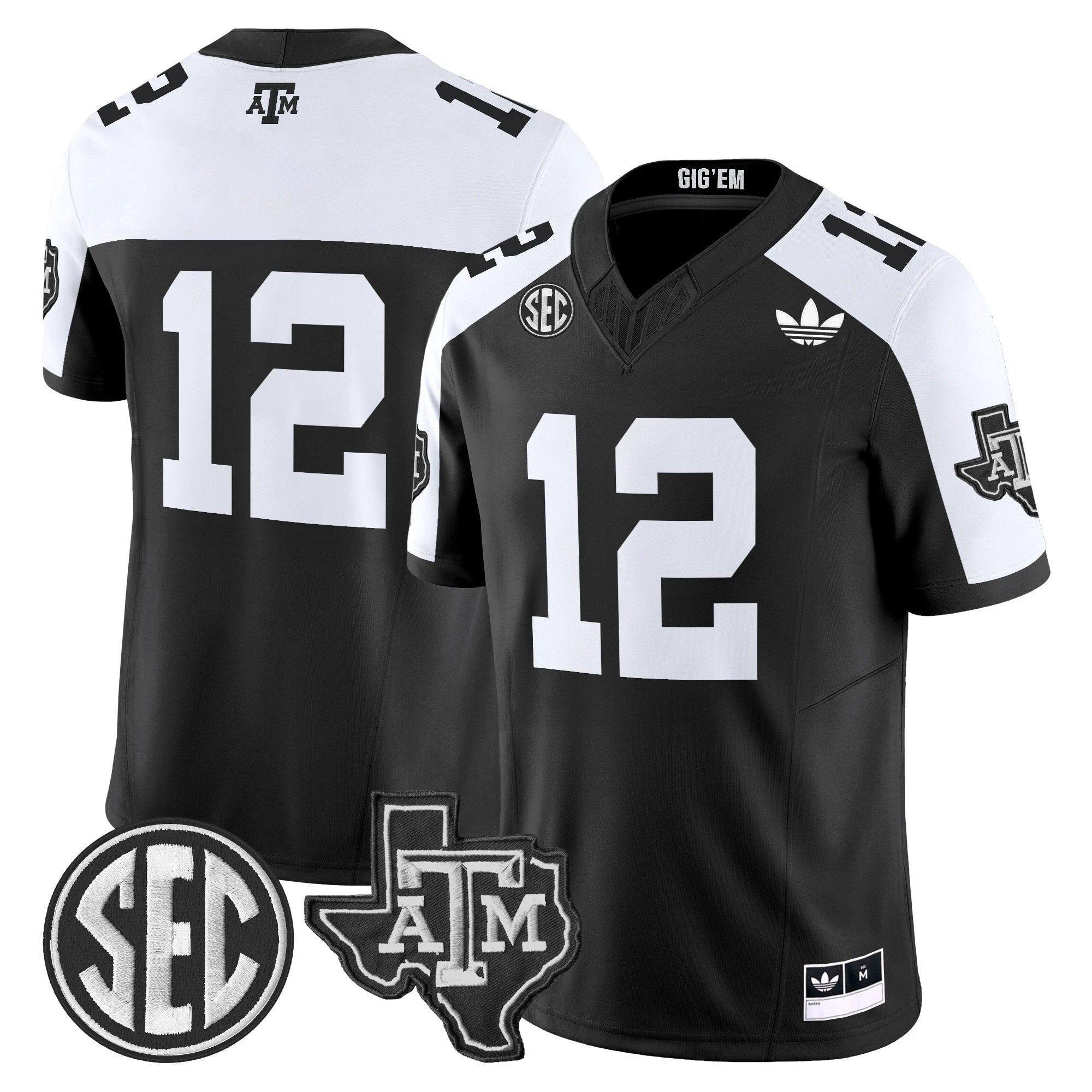 Texas A&M Aggies 2025 Vapor Limited Jersey V2 - All Stitched by Texas A&M Aggies