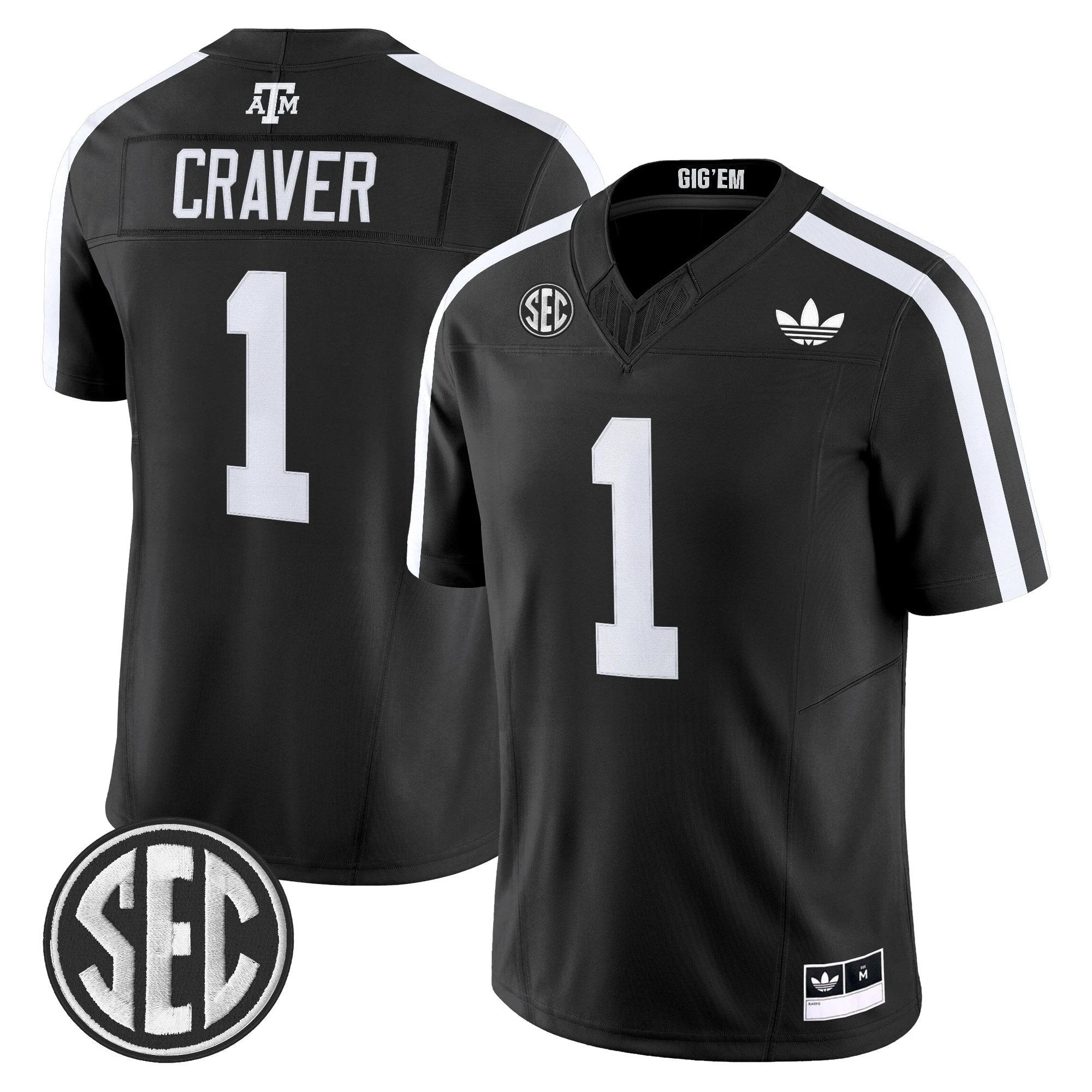 Texas A&M Aggies 2025 Vapor Limited Jersey V2 - All Stitched by Texas A&M Aggies