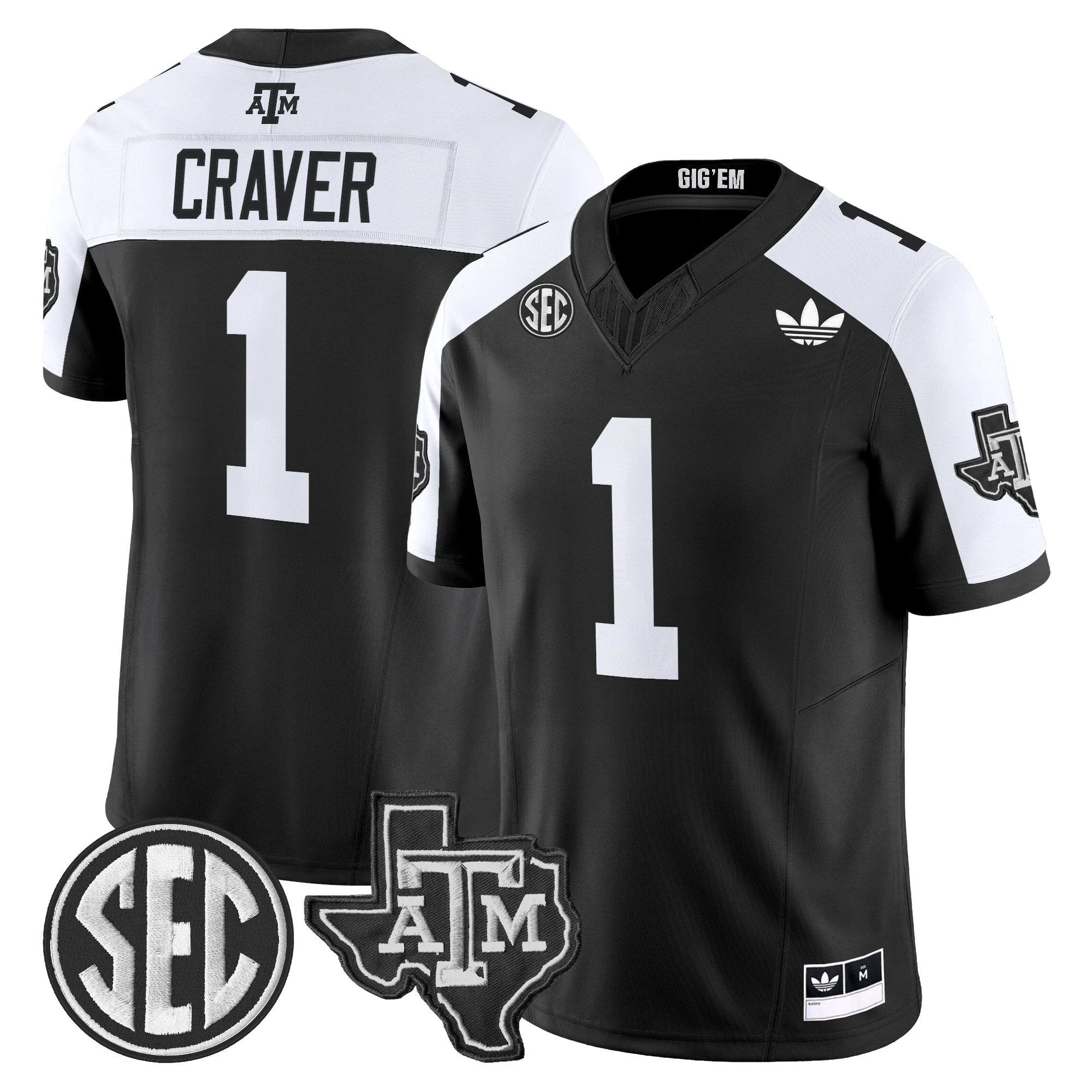Texas A&M Aggies 2025 Vapor Limited Jersey V2 - All Stitched by Texas A&M Aggies