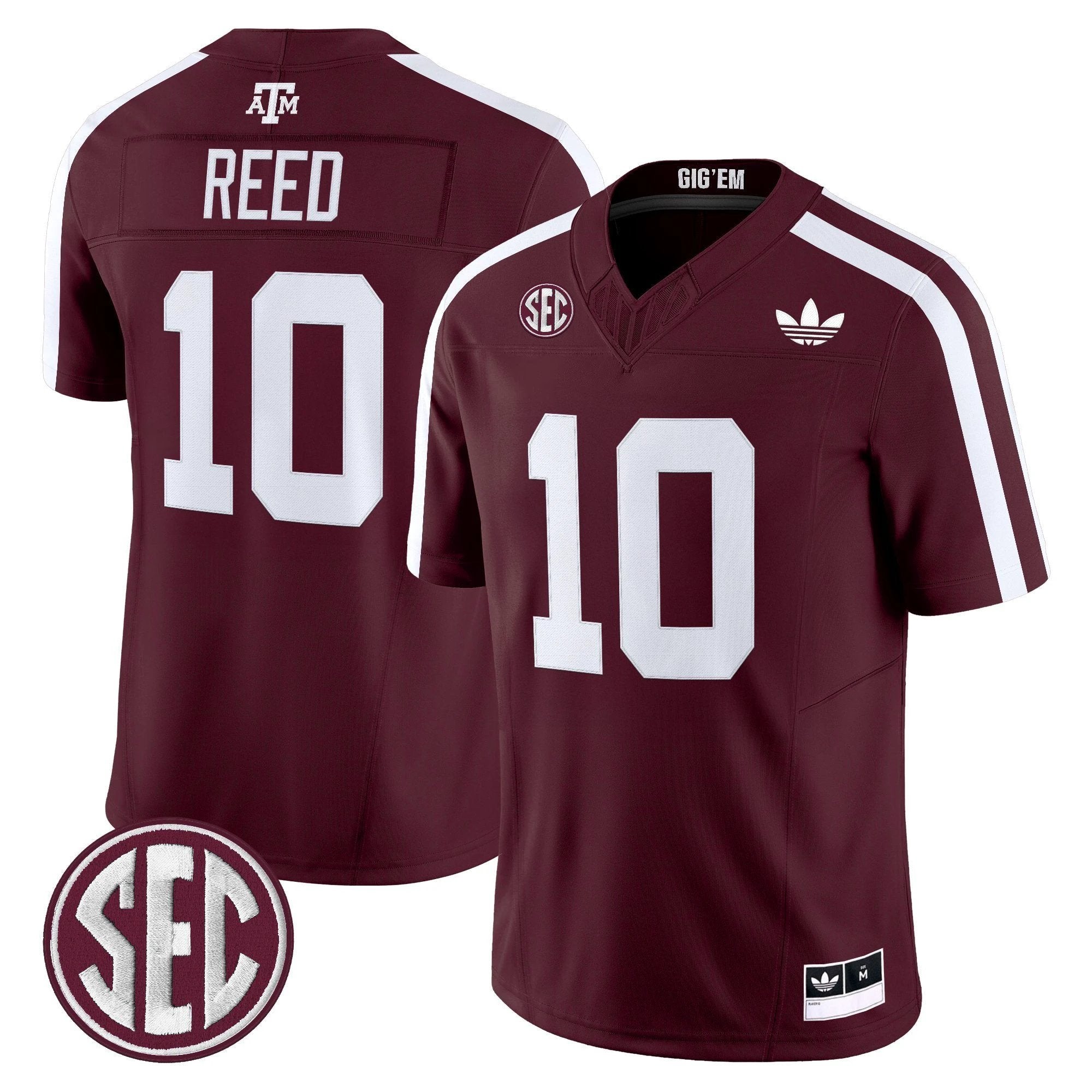 Texas A&M Aggies 2025 Vapor Limited Jersey V2 - All Stitched by Texas A&M Aggies