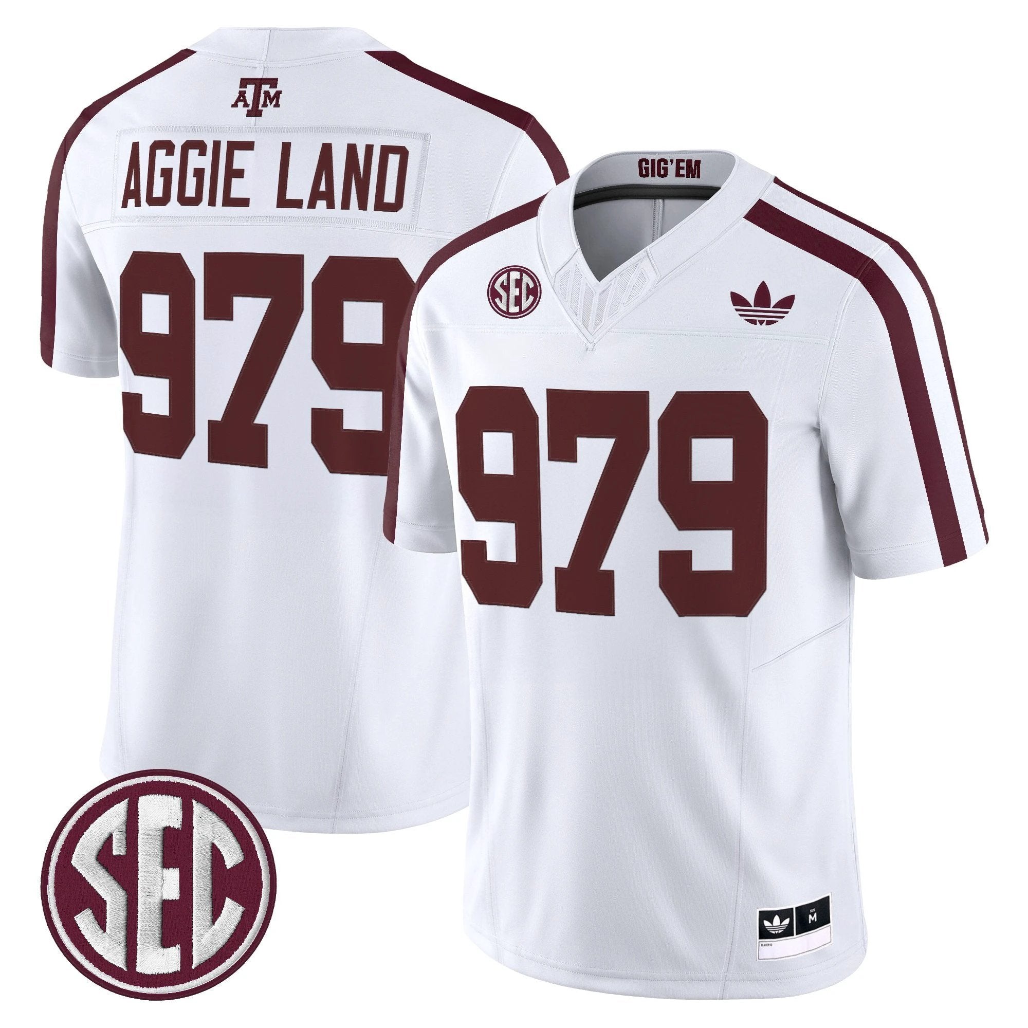 Texas A&M Aggies 2025 Vapor Limited Jersey V2 - All Stitched by Texas A&M Aggies