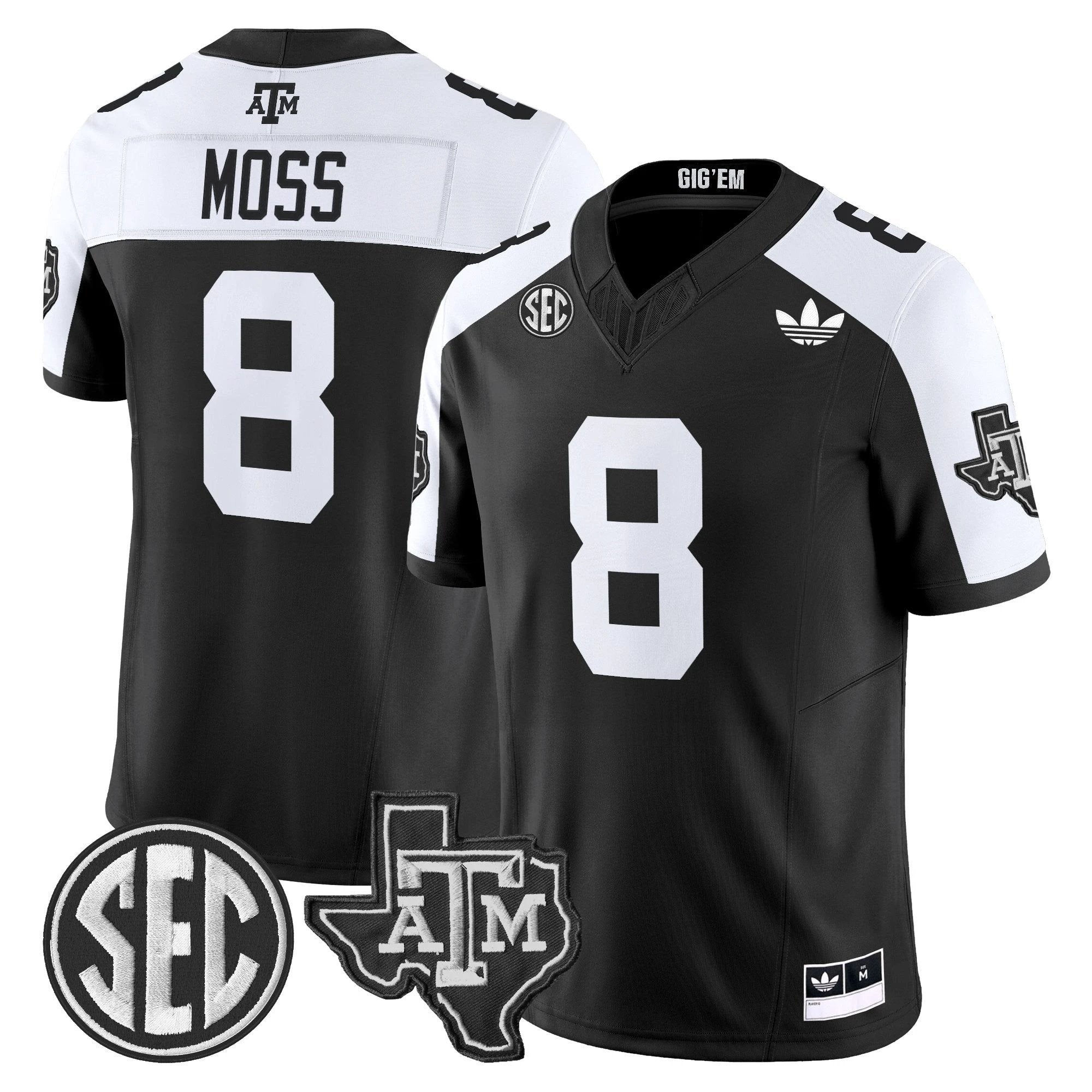 Texas A&M Aggies 2025 Vapor Limited Jersey V2 - All Stitched by Texas A&M Aggies