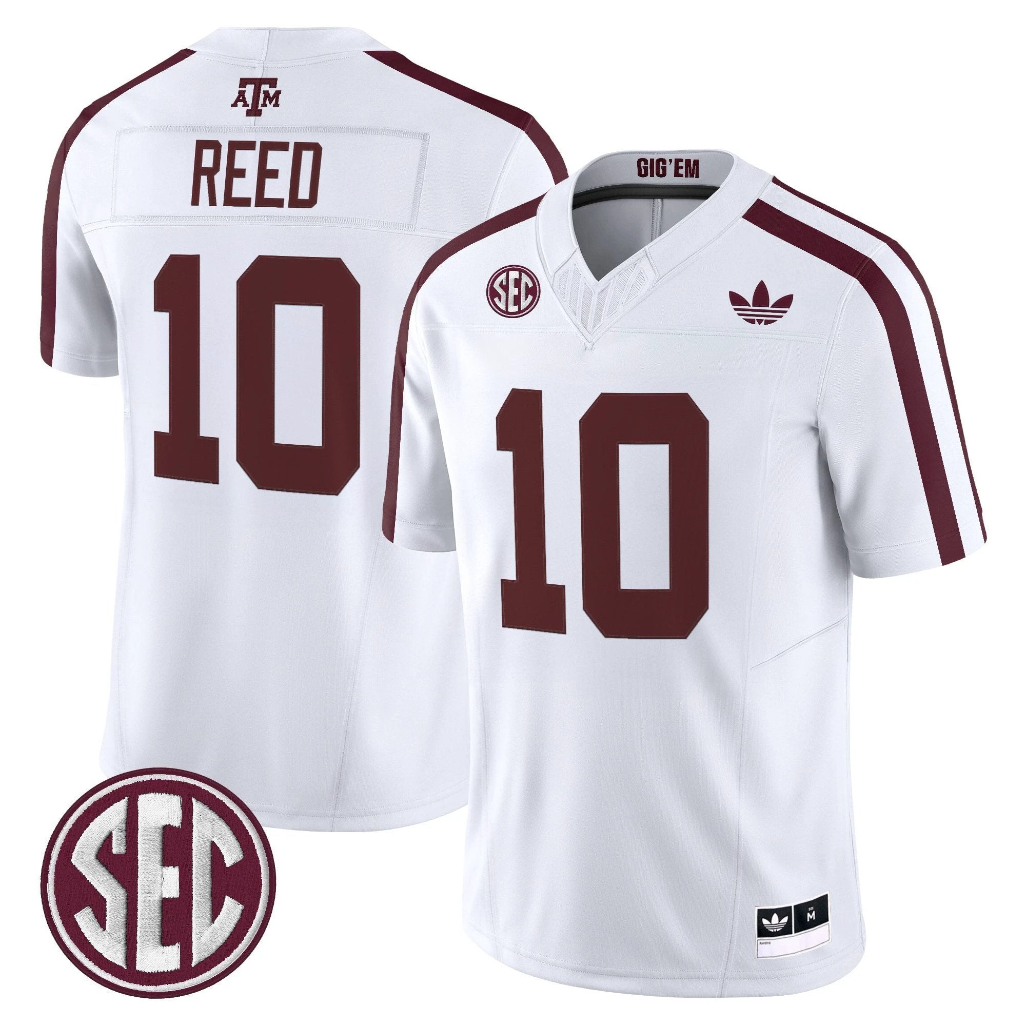 Texas A&M Aggies 2025 Vapor Limited Jersey V2 - All Stitched by Texas A&M Aggies