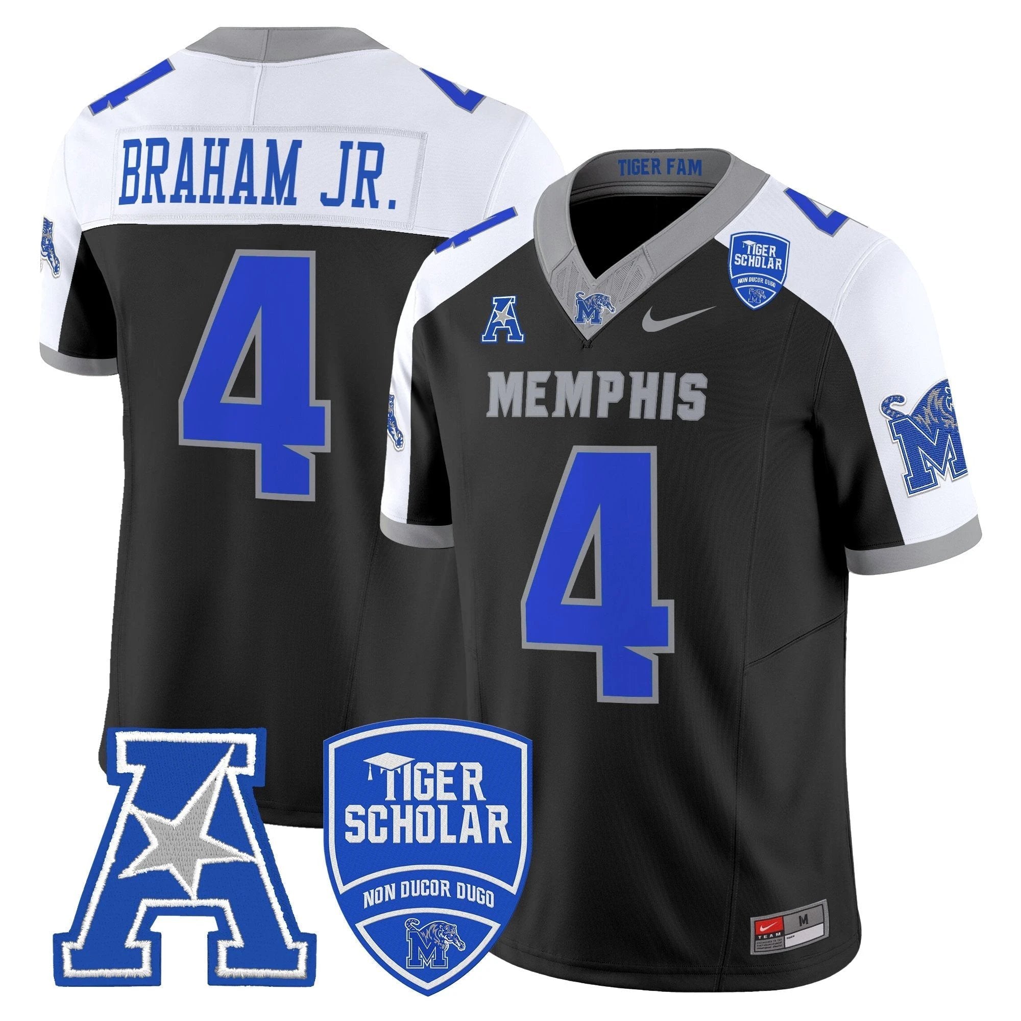 Memphis Tigers 2025 Vapor Limited Jersey - All Stitched by Memphis Tigers