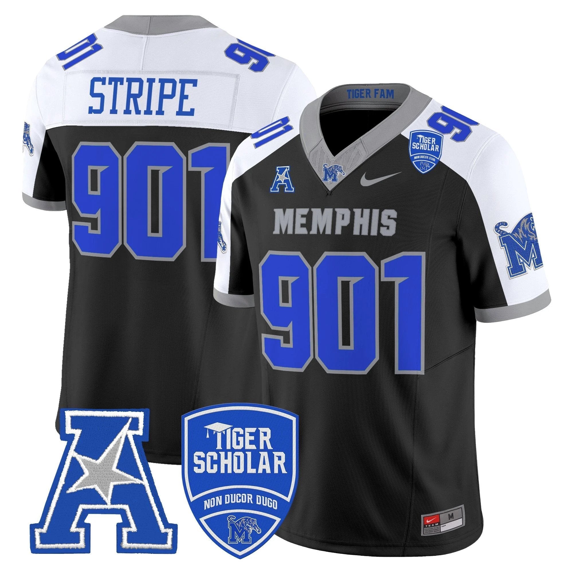 Memphis Tigers 2025 Vapor Limited Jersey - All Stitched by Memphis Tigers