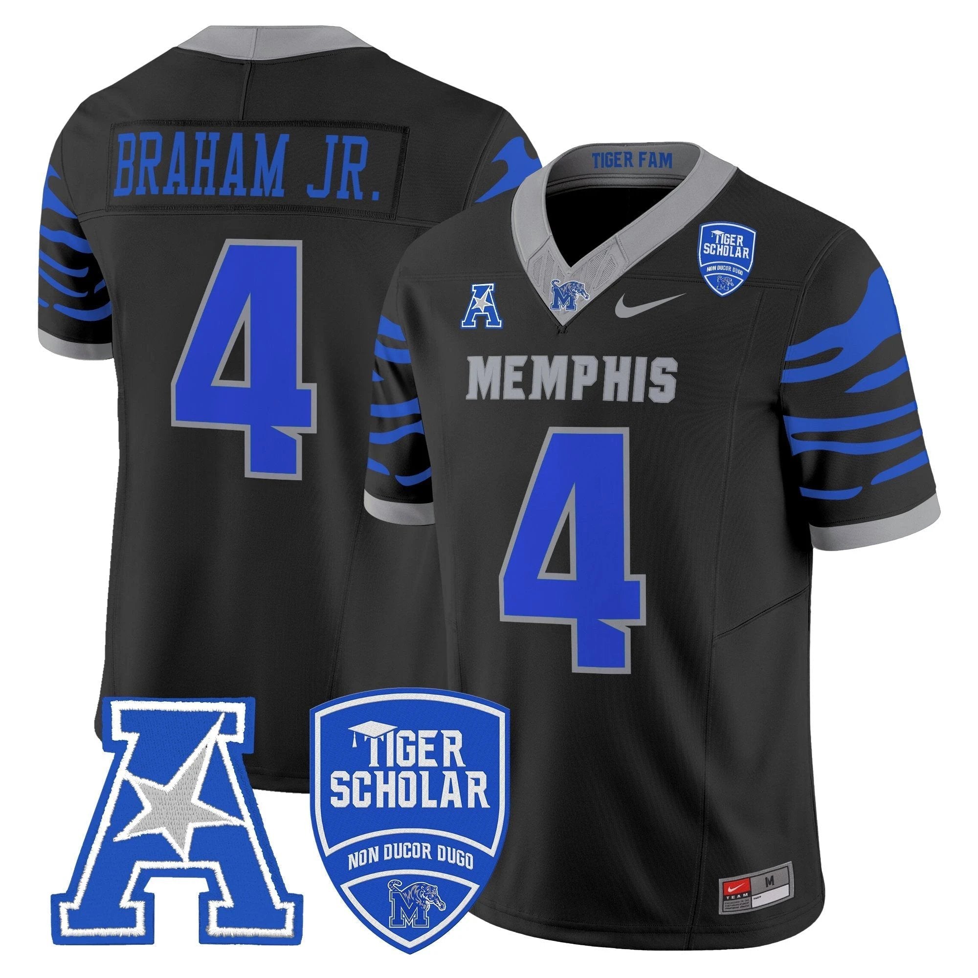 Memphis Tigers 2025 Vapor Limited Jersey - All Stitched by Memphis Tigers