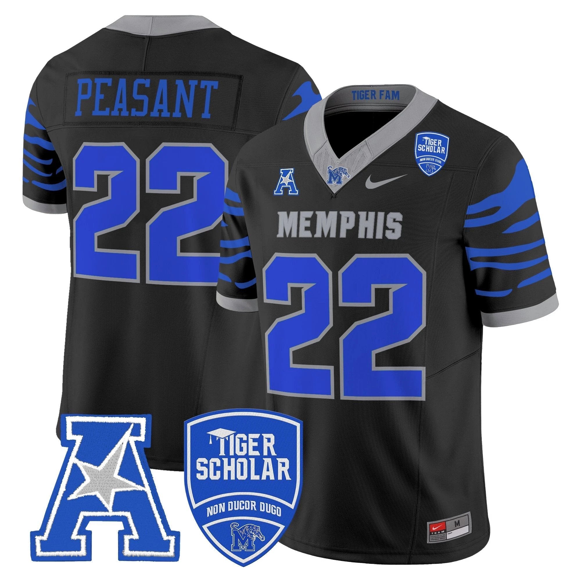 Memphis Tigers 2025 Vapor Limited Jersey - All Stitched by Memphis Tigers
