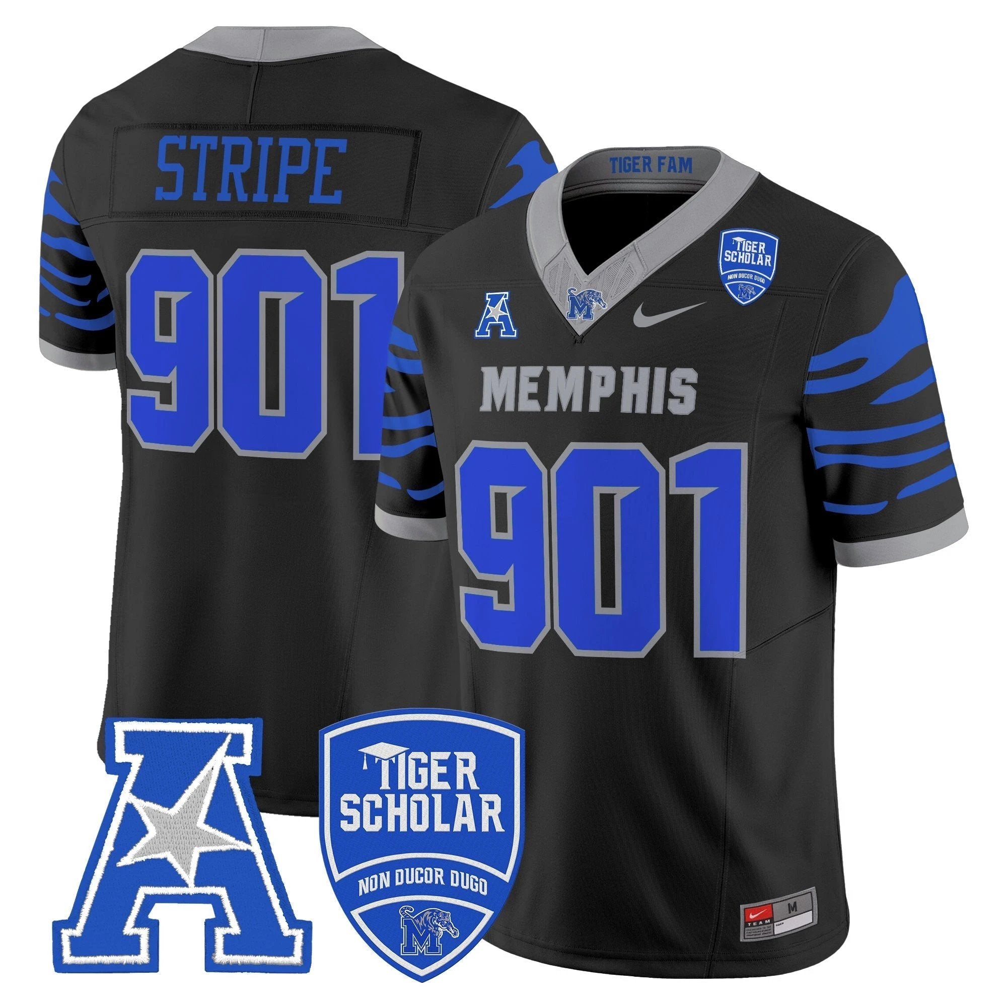 Memphis Tigers 2025 Vapor Limited Jersey - All Stitched by Memphis Tigers