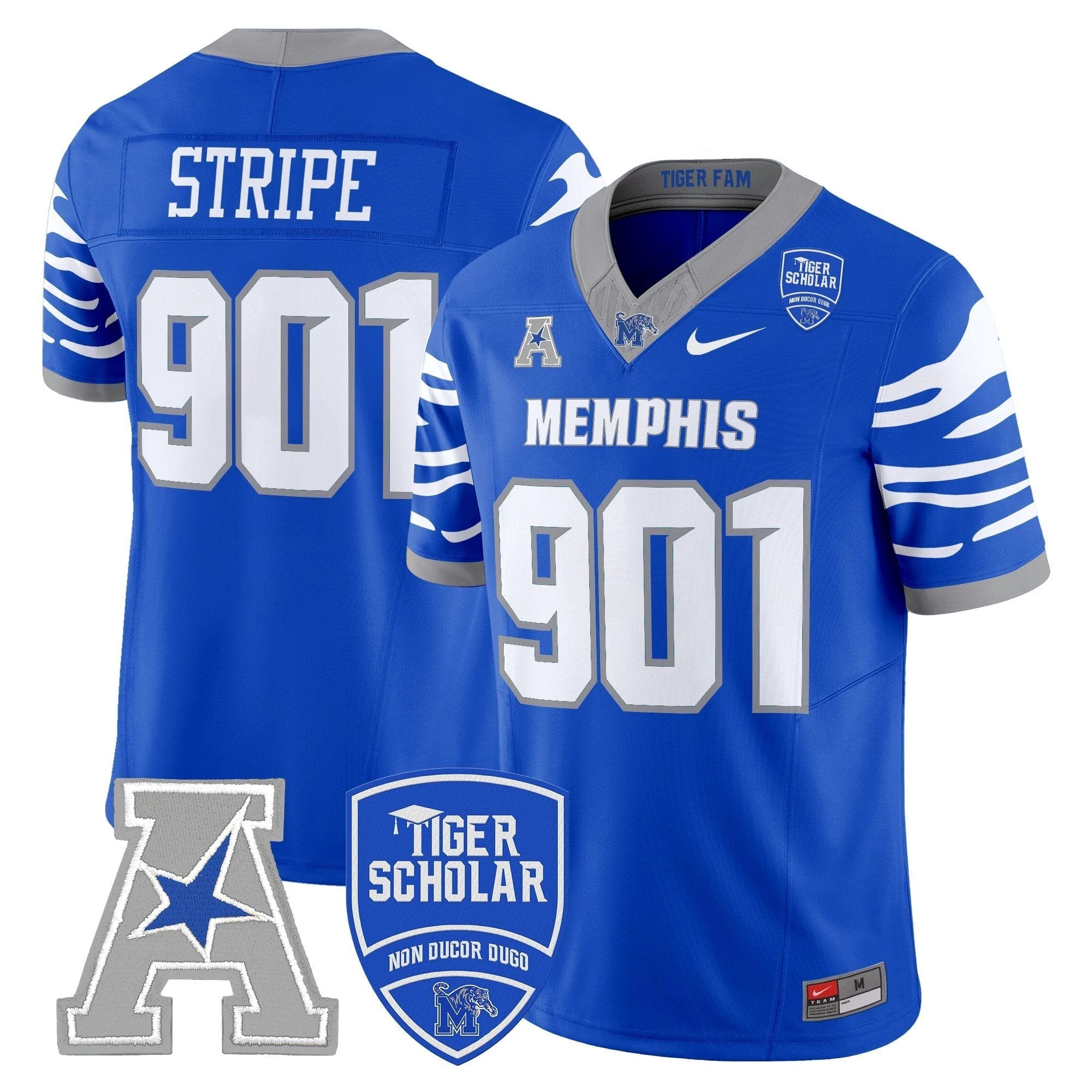 Memphis Tigers 2025 Vapor Limited Jersey - All Stitched by Memphis Tigers