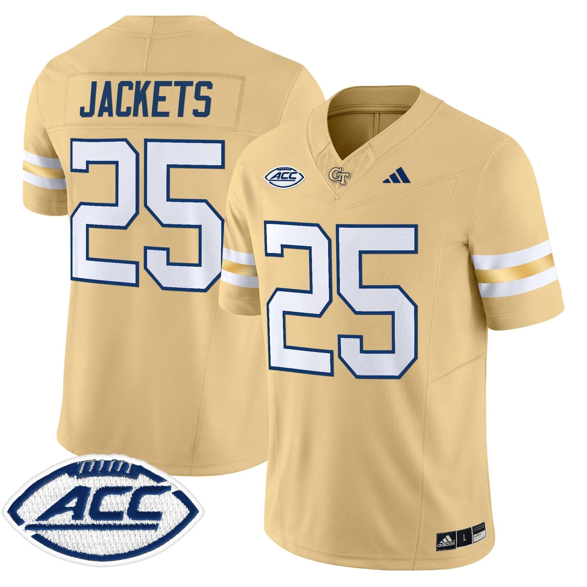 Georgia Tech Yellow Jackets 2025 Vapor Limited Jersey - All stitched by Georgia Tech Yellow Jackets