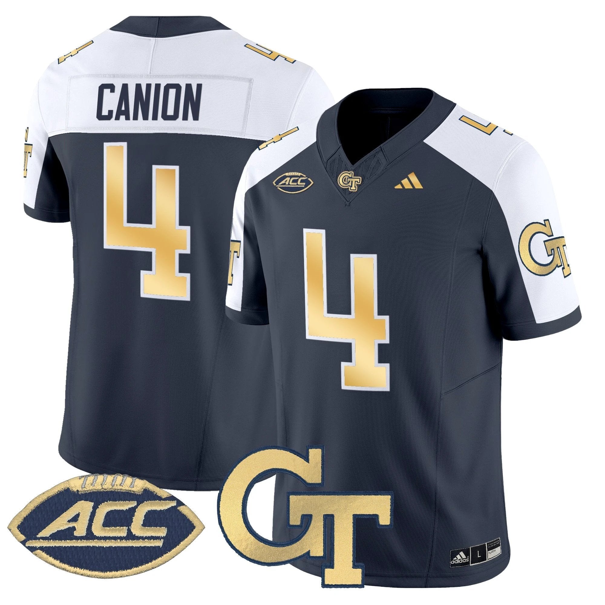 Georgia Tech Yellow Jackets 2025 Vapor Limited Jersey - All stitched by Georgia Tech Yellow Jackets