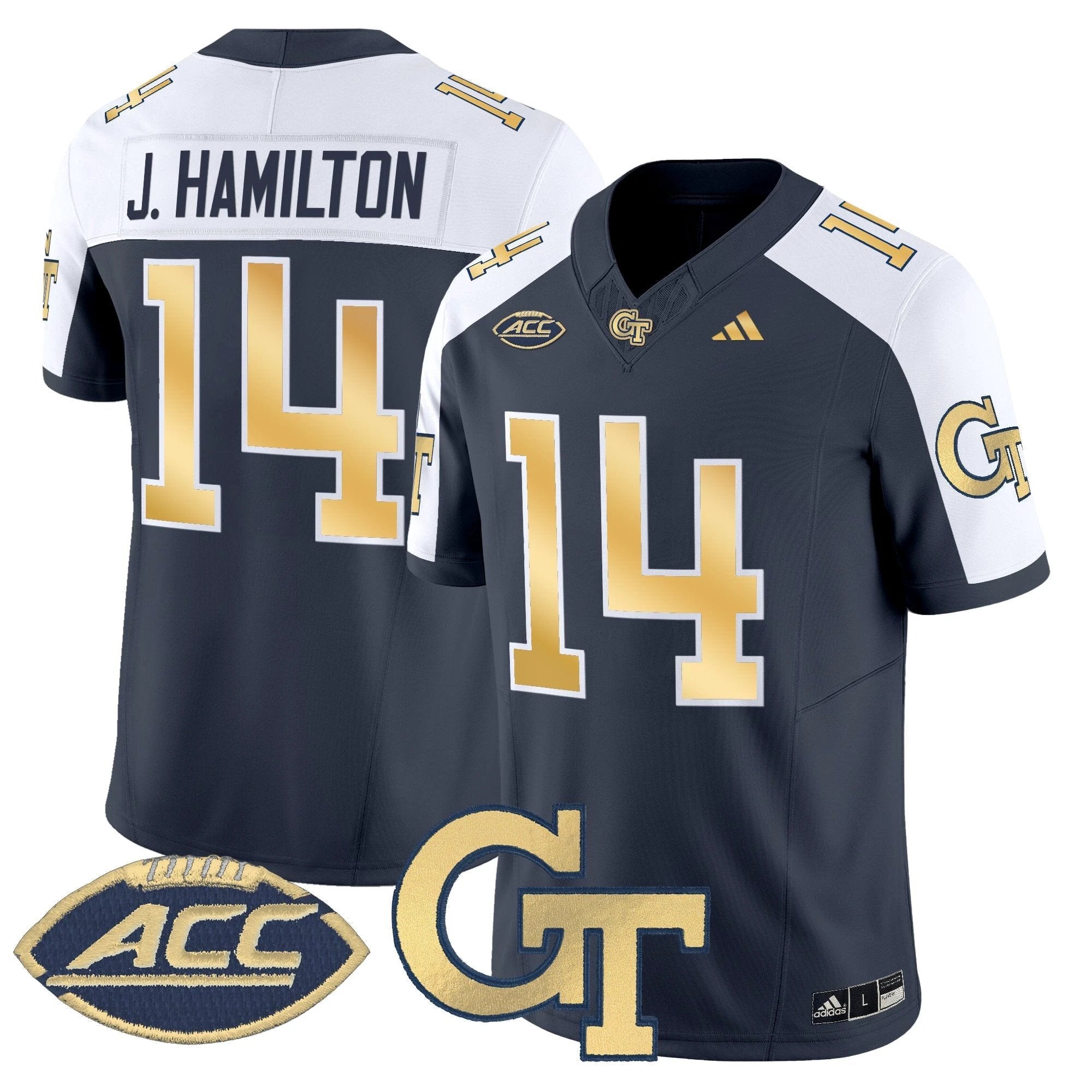 Georgia Tech Yellow Jackets 2025 Vapor Limited Jersey - All stitched by Georgia Tech Yellow Jackets