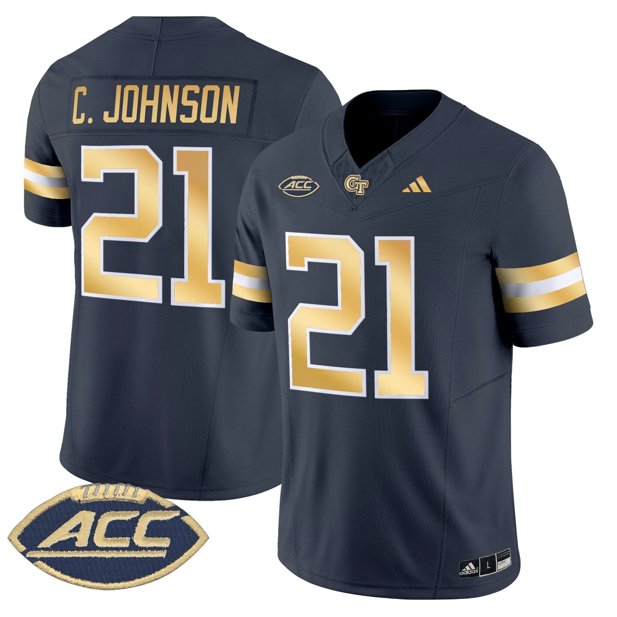 Georgia Tech Yellow Jackets 2025 Vapor Limited Jersey - All stitched by Georgia Tech Yellow Jackets