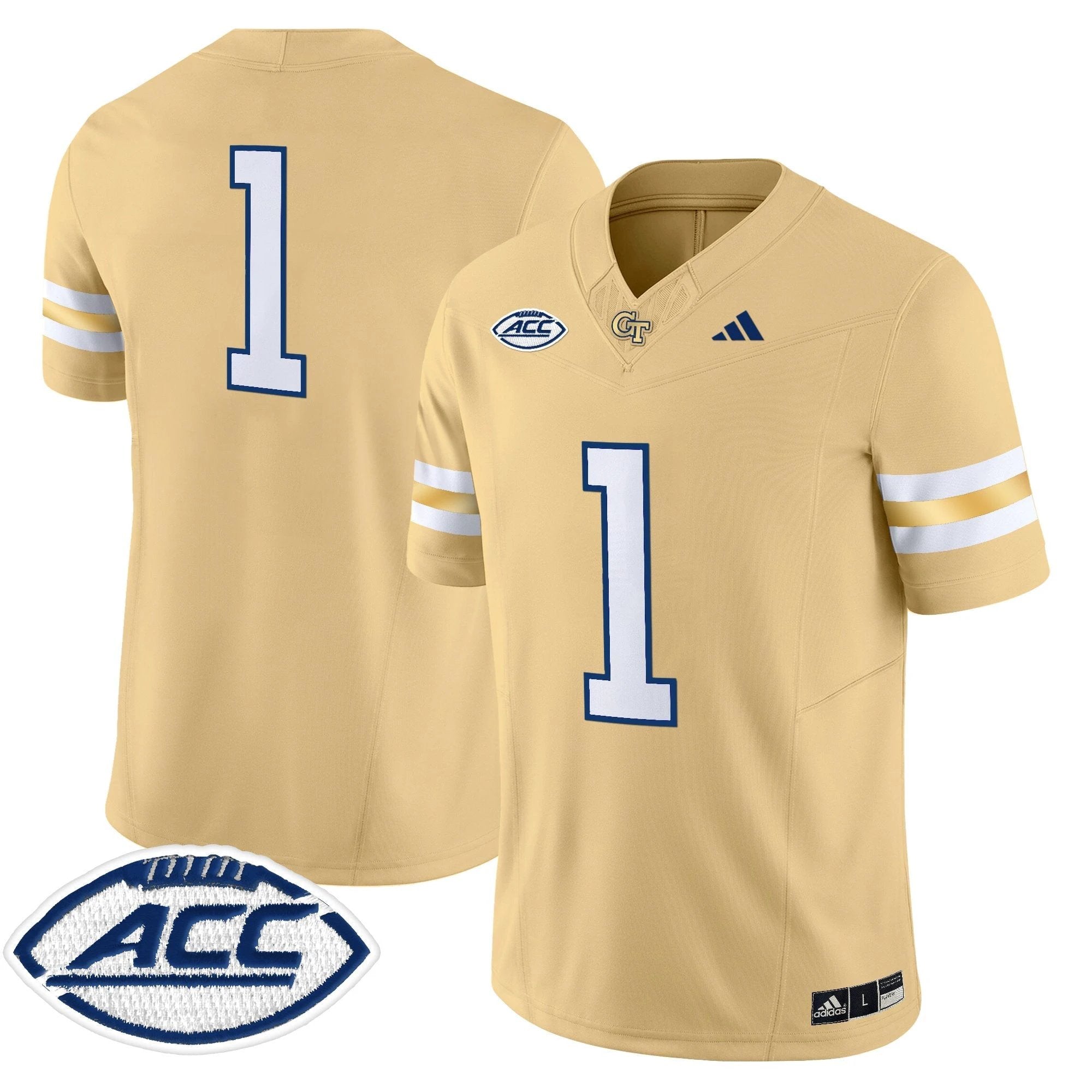 Georgia Tech Yellow Jackets 2025 Vapor Limited Jersey - All stitched by Georgia Tech Yellow Jackets