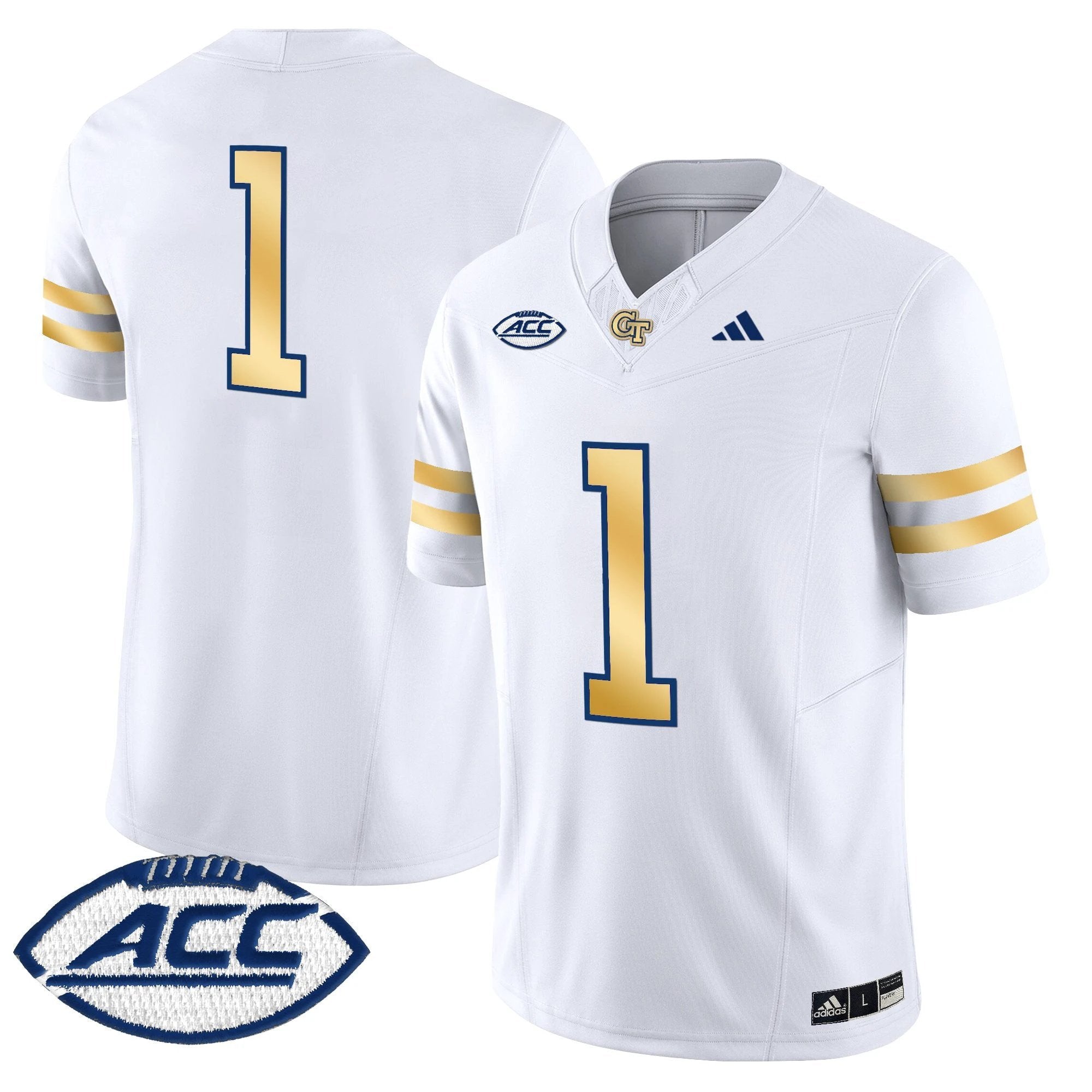 Georgia Tech Yellow Jackets 2025 Vapor Limited Jersey - All stitched by Georgia Tech Yellow Jackets