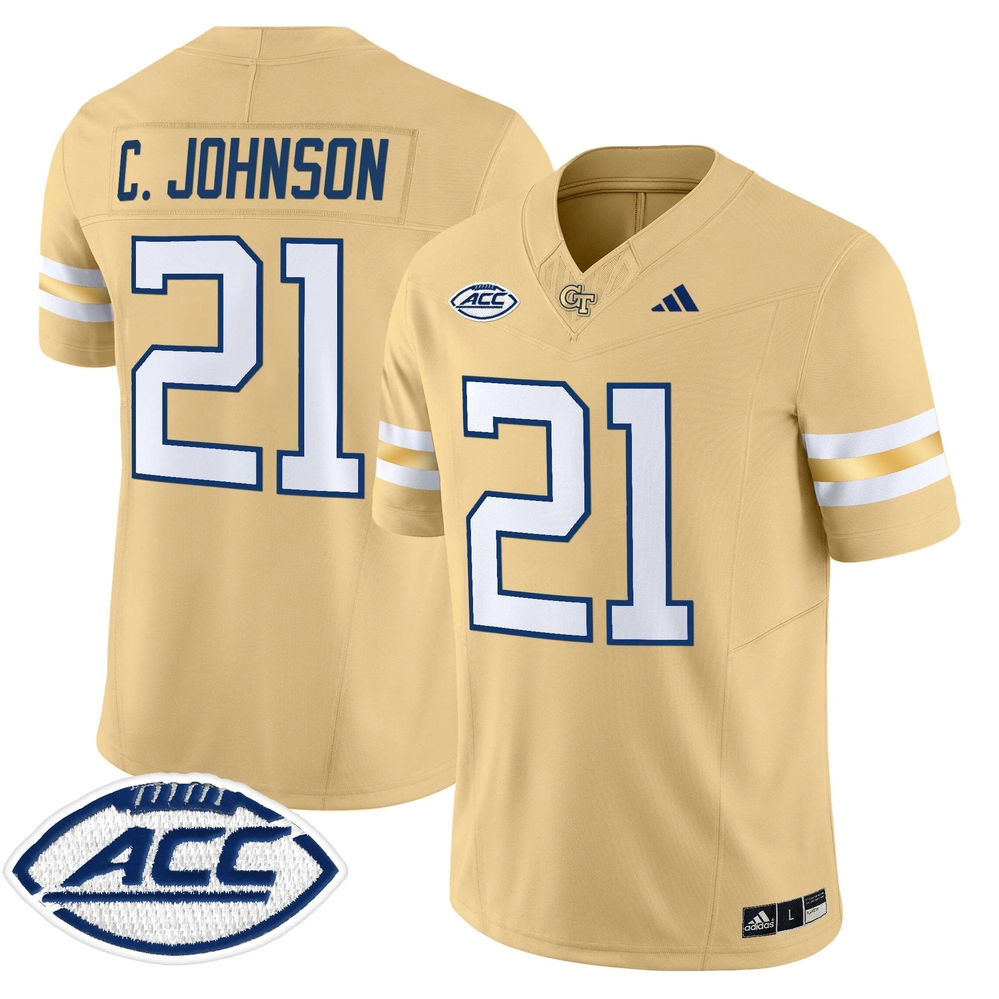 Georgia Tech Yellow Jackets 2025 Vapor Limited Jersey - All stitched by Georgia Tech Yellow Jackets
