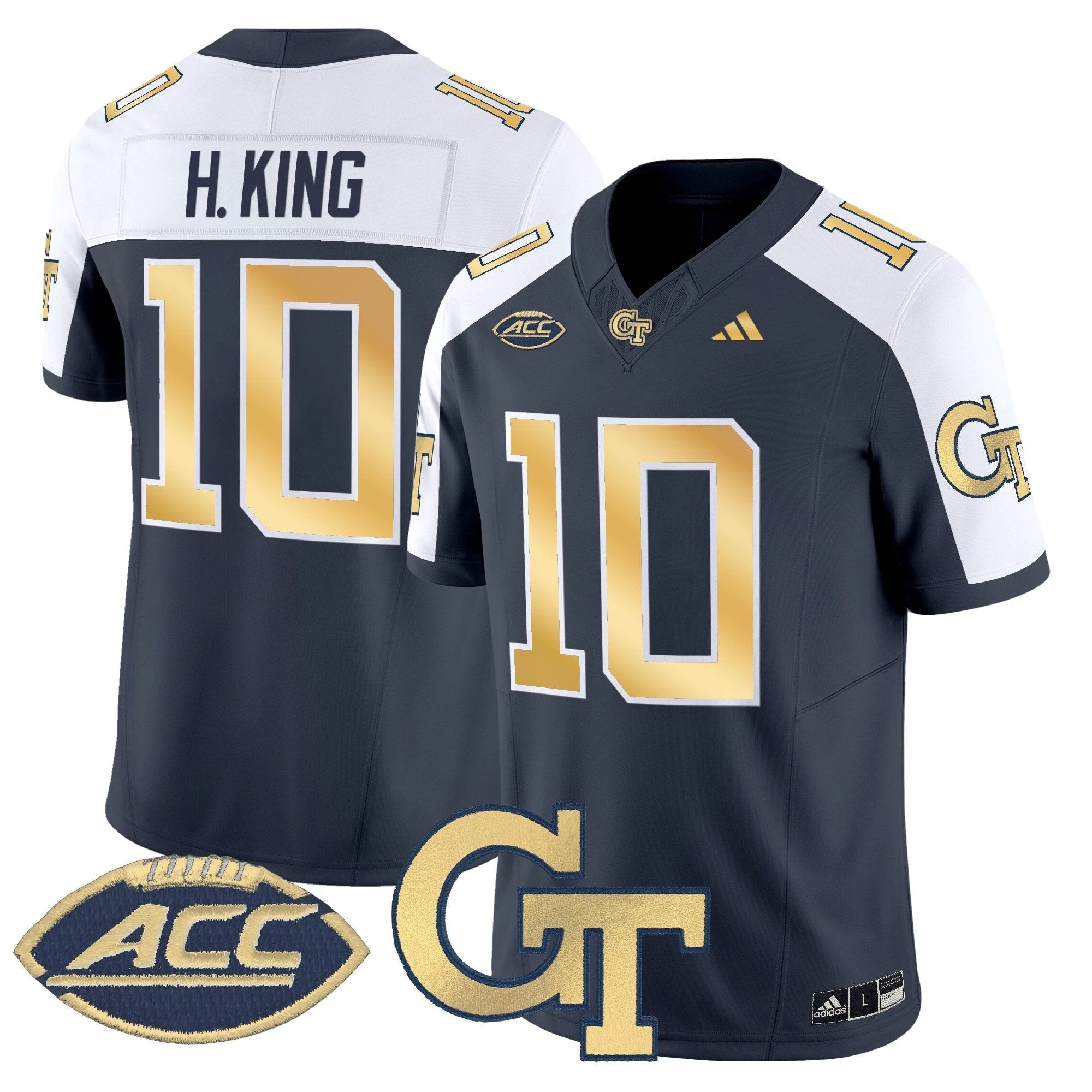 Georgia Tech Yellow Jackets 2025 Vapor Limited Jersey - All stitched by Georgia Tech Yellow Jackets