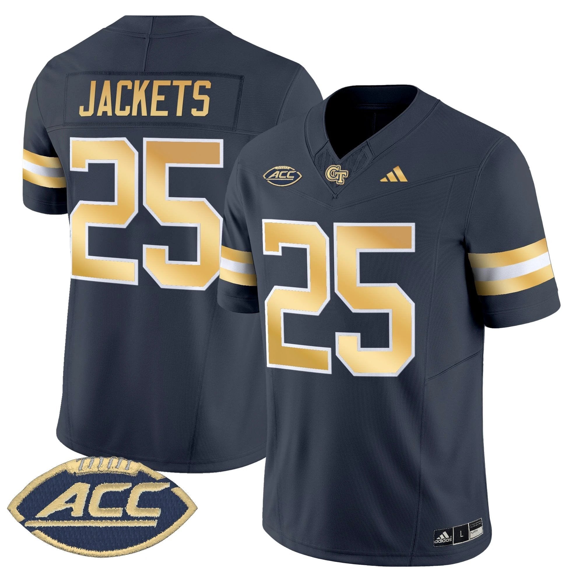Georgia Tech Yellow Jackets 2025 Vapor Limited Jersey - All stitched by Georgia Tech Yellow Jackets