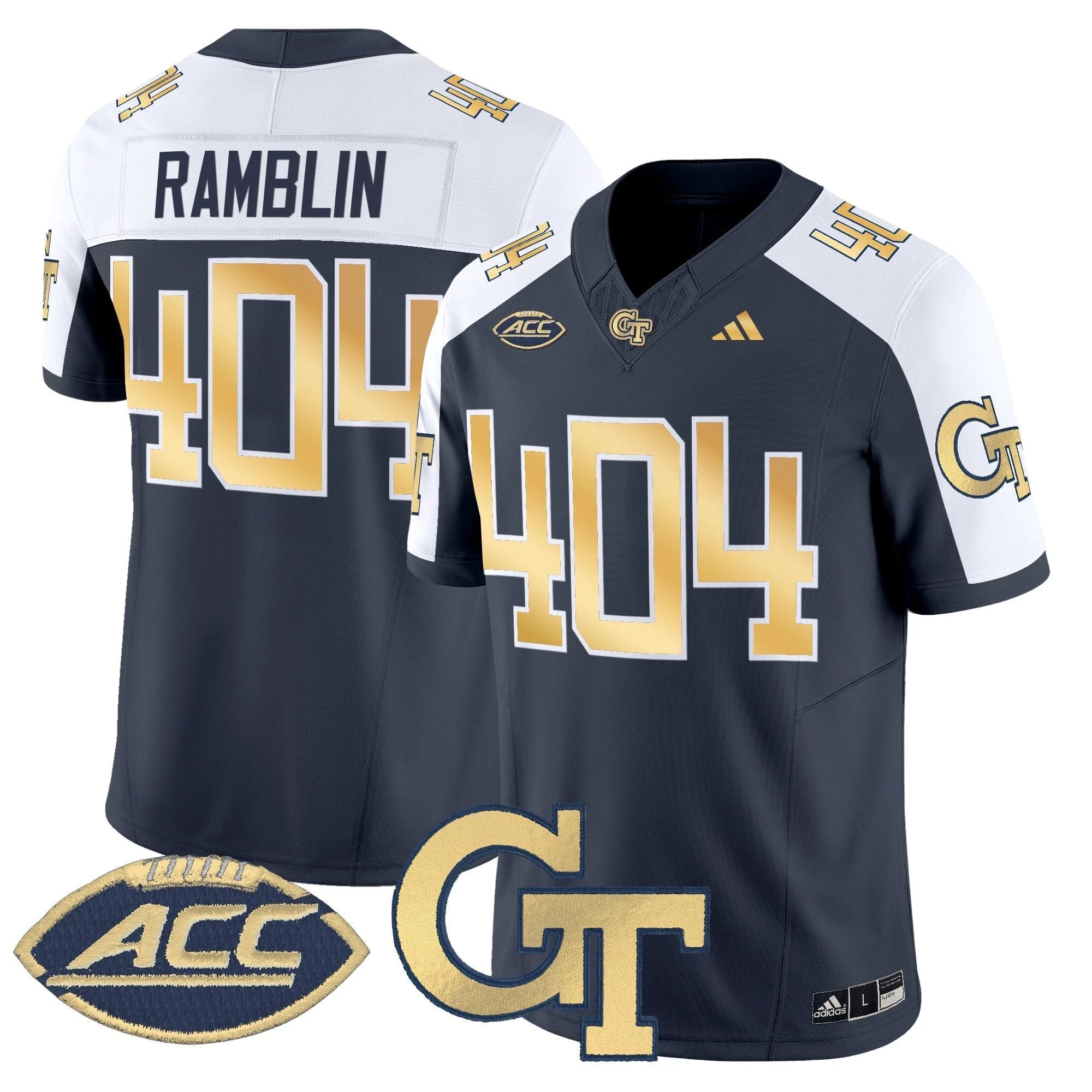 Georgia Tech Yellow Jackets 2025 Vapor Limited Jersey - All stitched by Georgia Tech Yellow Jackets