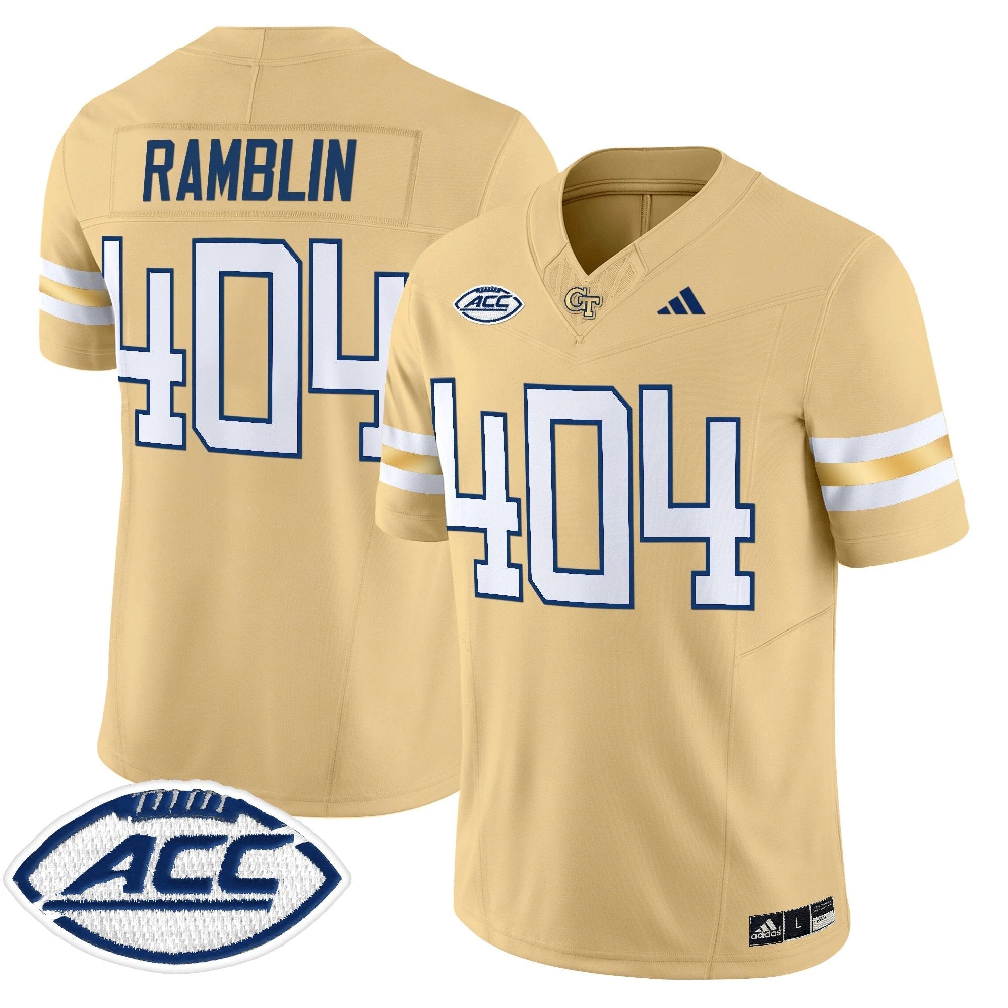 Georgia Tech Yellow Jackets 2025 Vapor Limited Jersey - All stitched by Georgia Tech Yellow Jackets