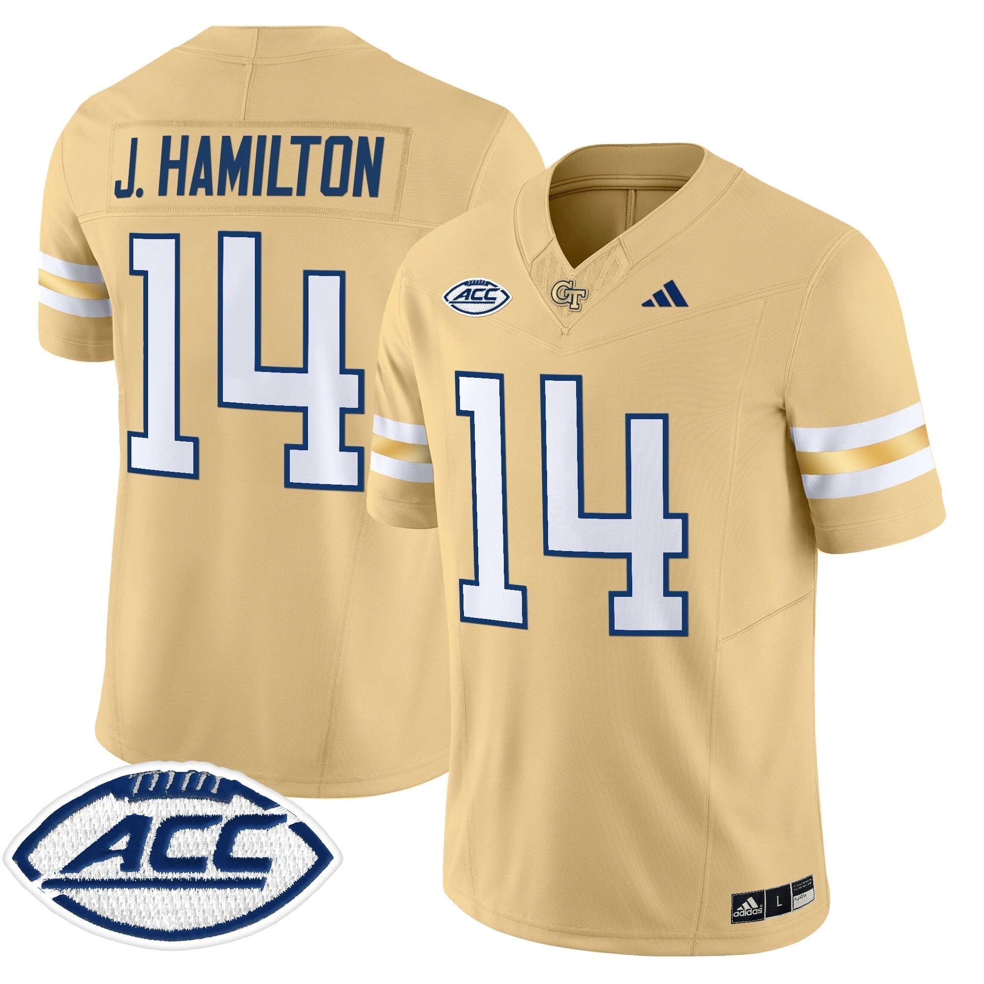 Georgia Tech Yellow Jackets 2025 Vapor Limited Jersey - All stitched by Georgia Tech Yellow Jackets
