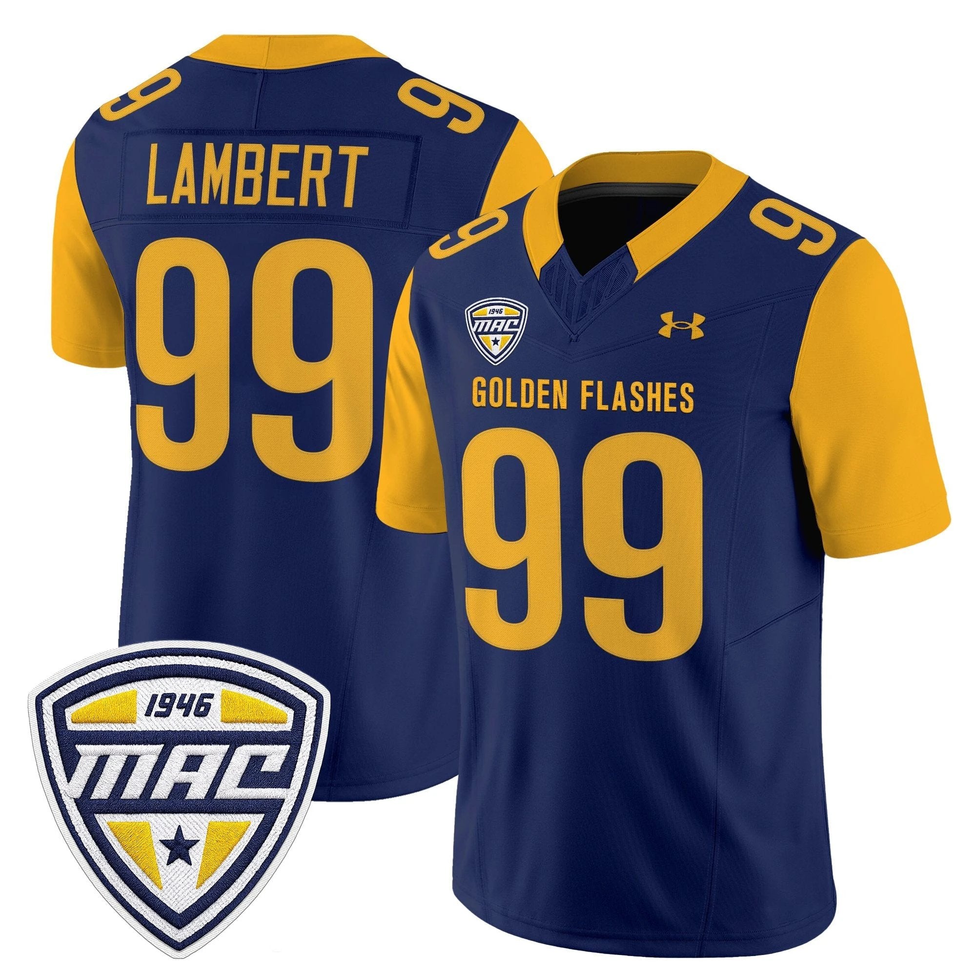 Kent State Golden Flashes 2025 Vapor Limited Jersey - All Stitched by Kent State Golden Flashes