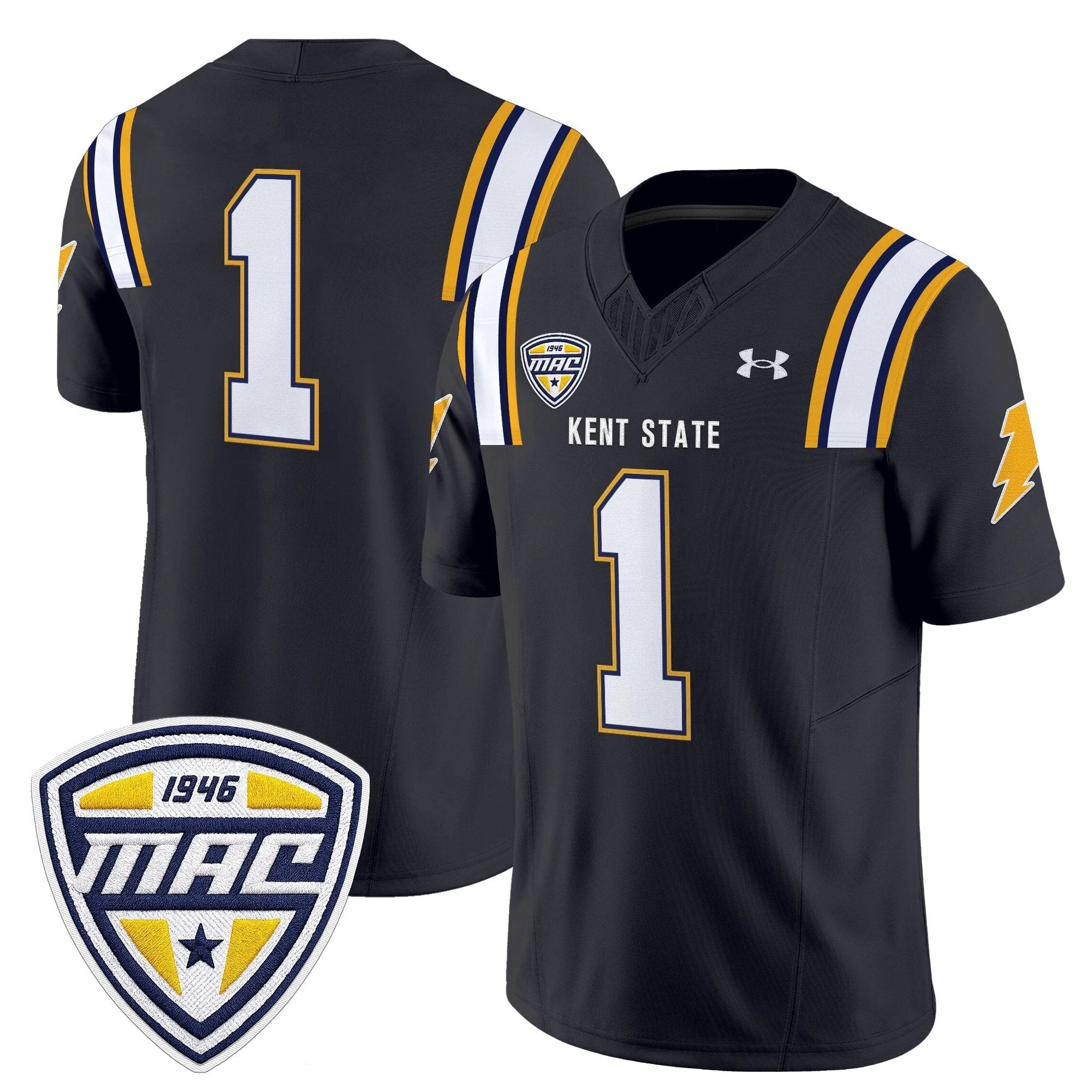 Kent State Golden Flashes 2025 Vapor Limited Jersey - All Stitched by Kent State Golden Flashes