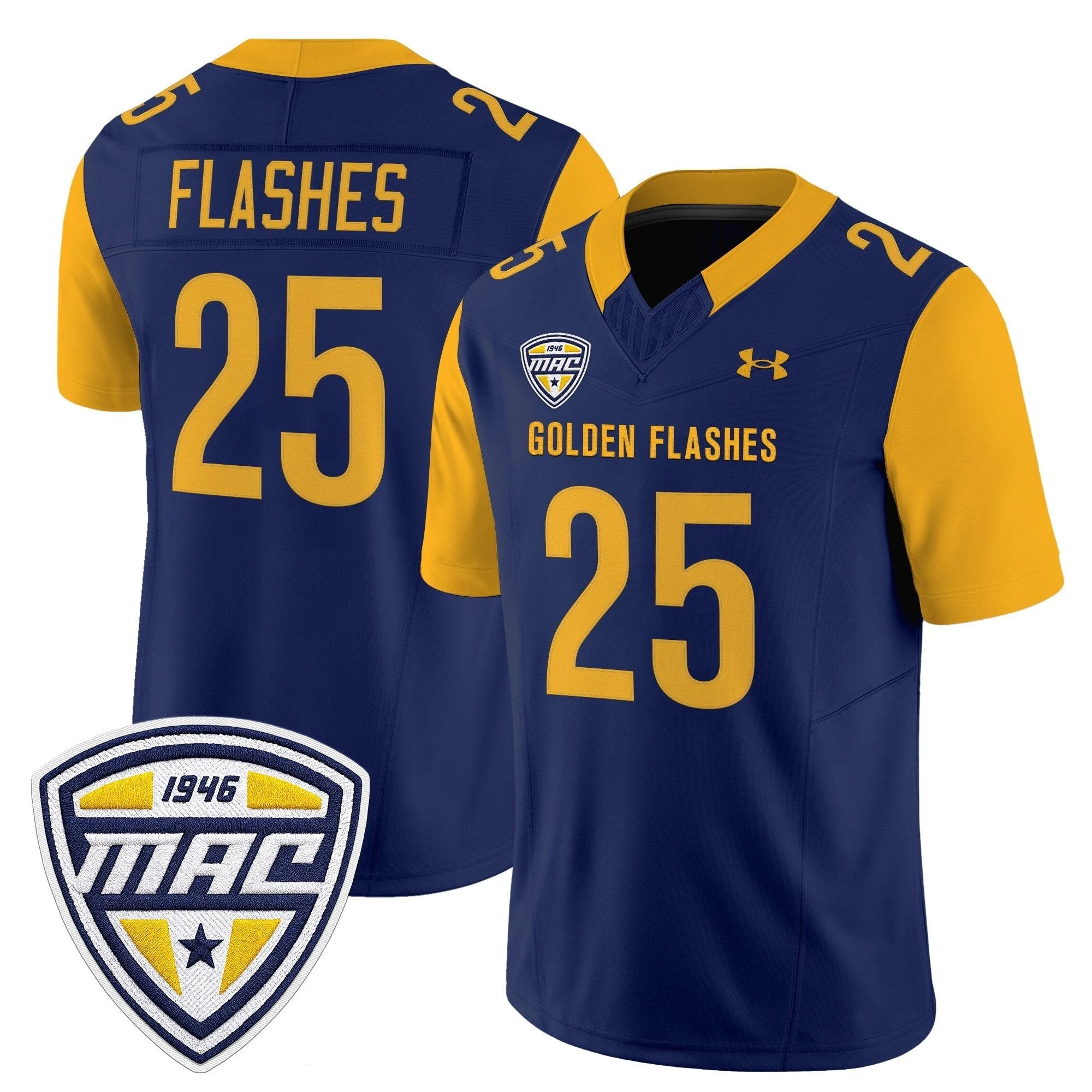 Kent State Golden Flashes 2025 Vapor Limited Jersey - All Stitched by Kent State Golden Flashes