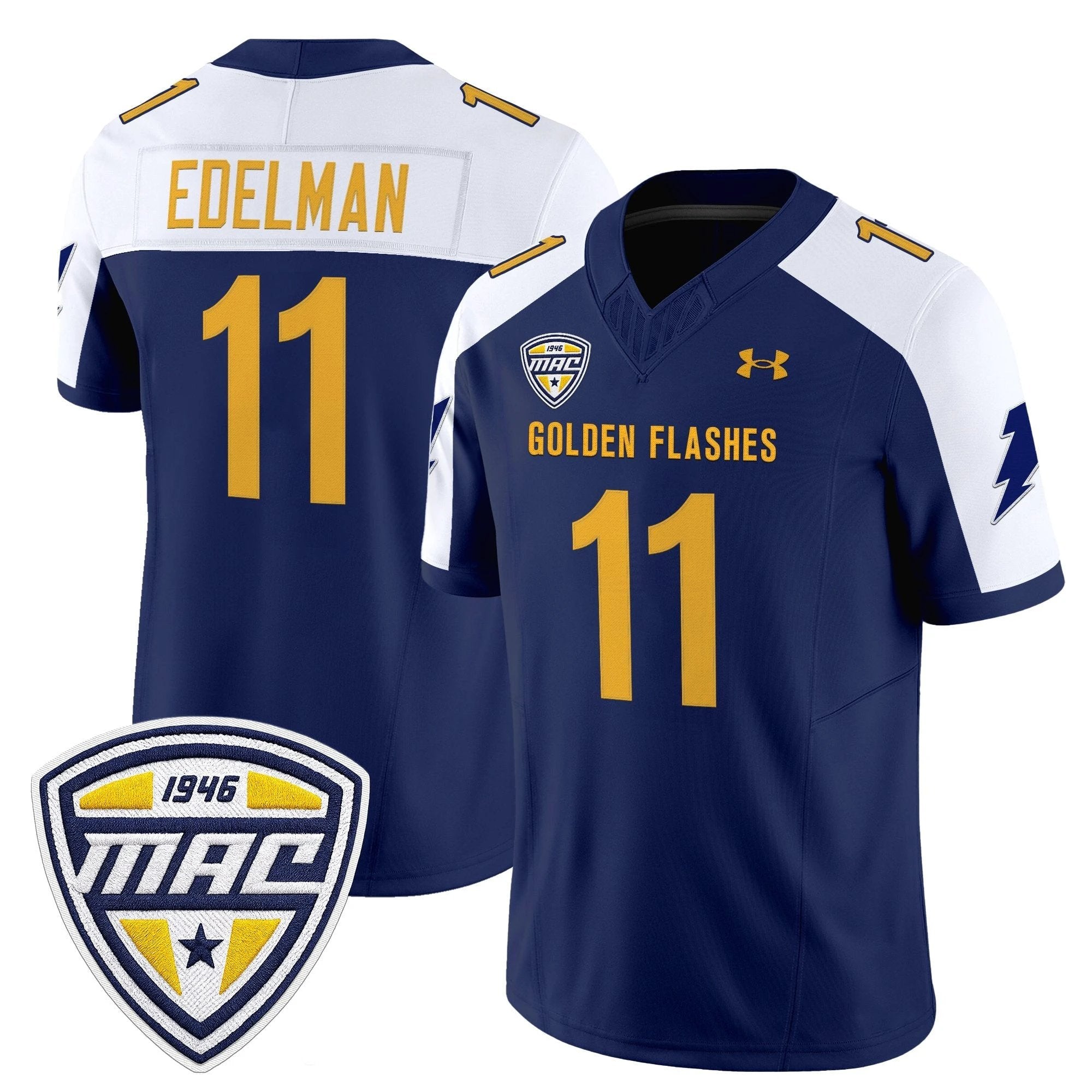Kent State Golden Flashes 2025 Vapor Limited Jersey - All Stitched by Kent State Golden Flashes